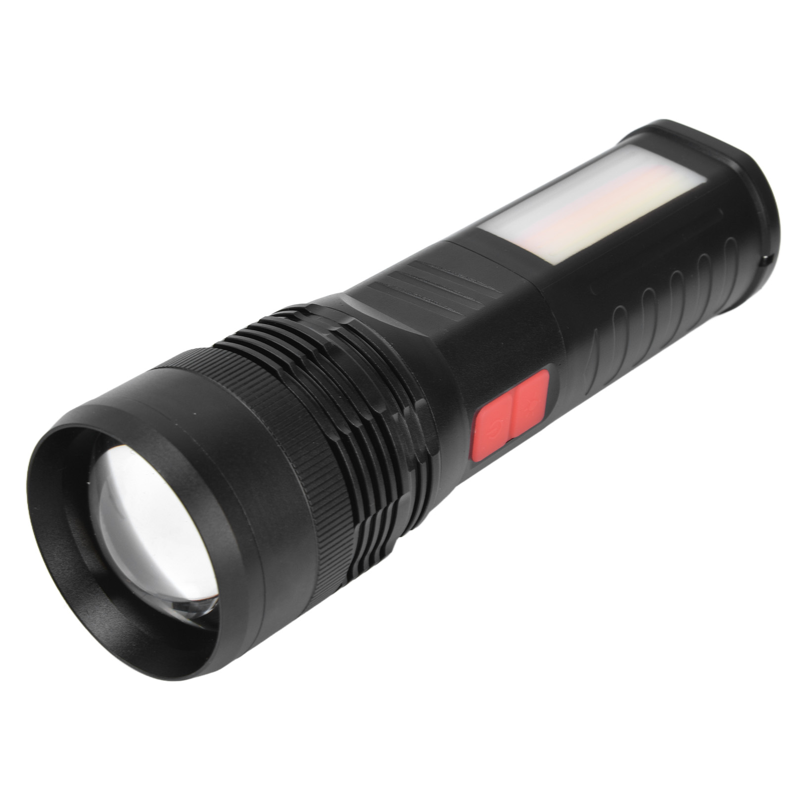 P70 Multifunktionale Cob+led-taschenlampe, 3-farbiges Arbeits- Und Signallicht, Usb-ein-/ausgang, Magnetisch, Wasserdicht, Für Outdoor-aktivitäten, Wandern, Camping, Notfälle Und Den Heimgebrauch (ein