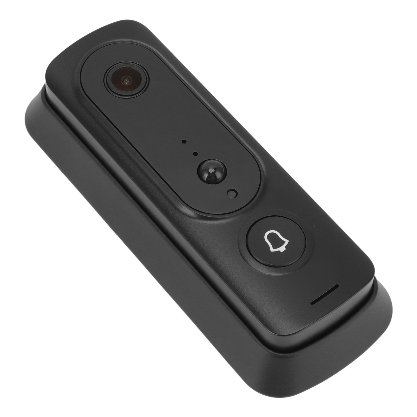 Neue H2 Mini Wifi 720p Low-power-video-türklingel, Batterielos, Schwarz