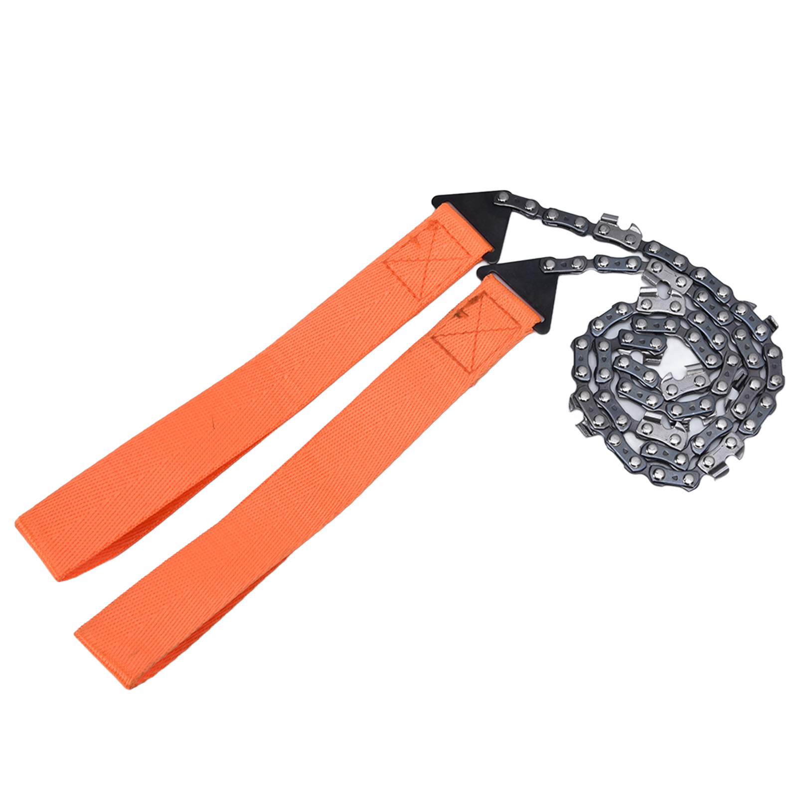24-zoll-tragbare Kettensäge, Outdoor-überlebenssäge, Orangefarbenes Campingwerkzeug, Wendbare Handsäge Für Garten Und Outdoor-einsatz