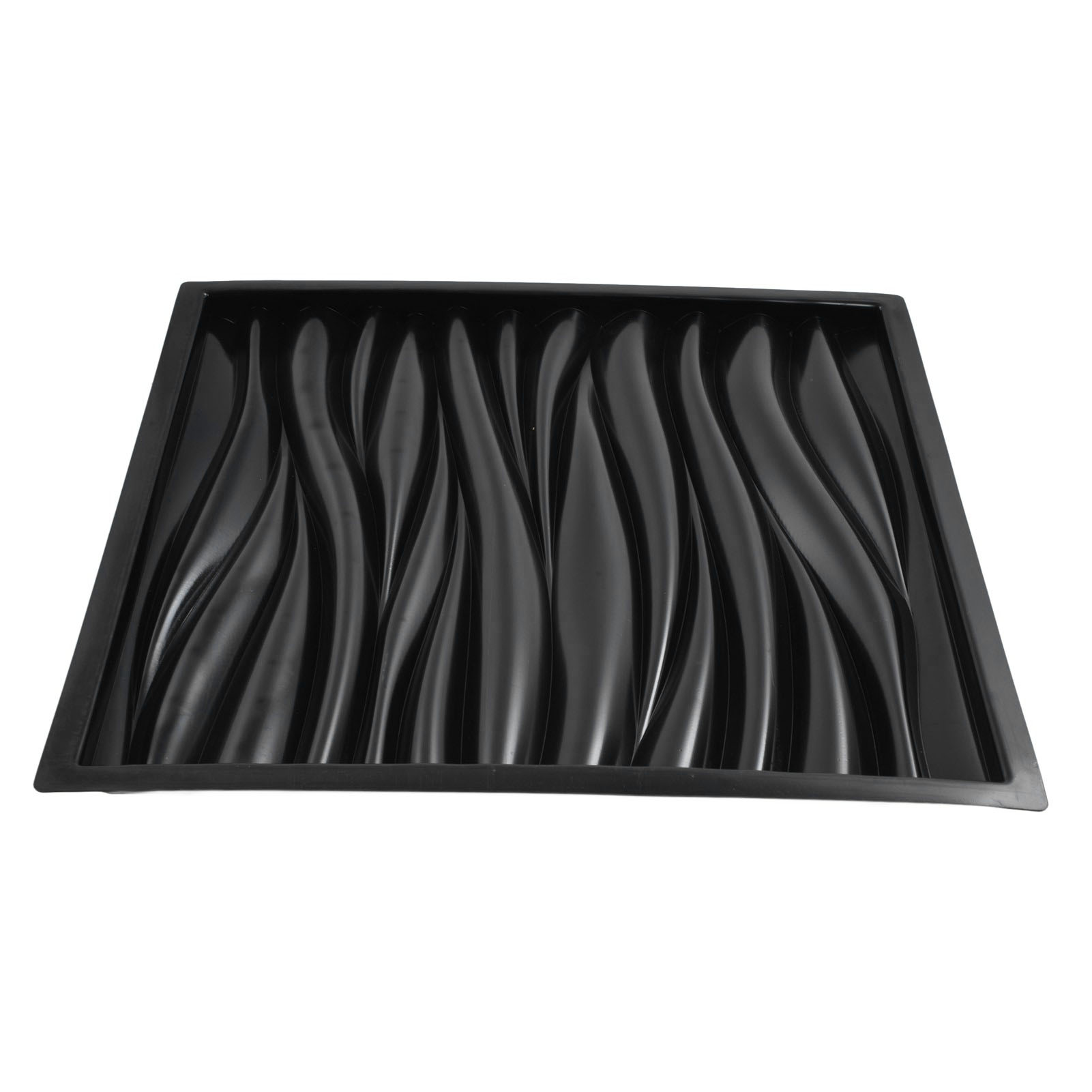 Dekorative Zementziegelform, Wellenmuster, 54 Cm, Farbenfrohes Werkzeug Zur Gestaltung Von Kultursteinen, Modell Mold-26 (große Ausführung).
