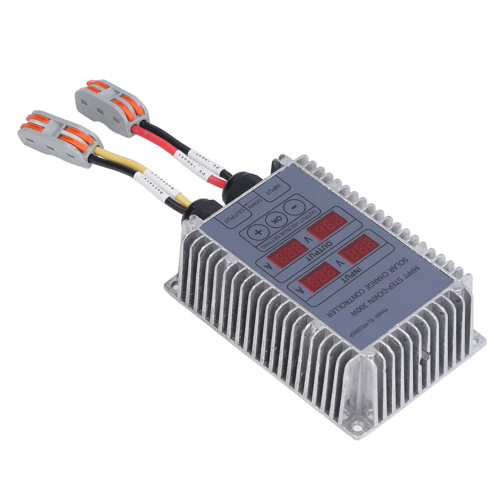 Einstellbarer 10-30v Mppt-solarladeregler Mit Display Für Lifepo4-photovoltaikbatterien (modell El-md), 300w Abwärtsladegerät, Gedruckte Bedienungsanleitung In Englischer Sprache Auf Anfrage Erhältlic