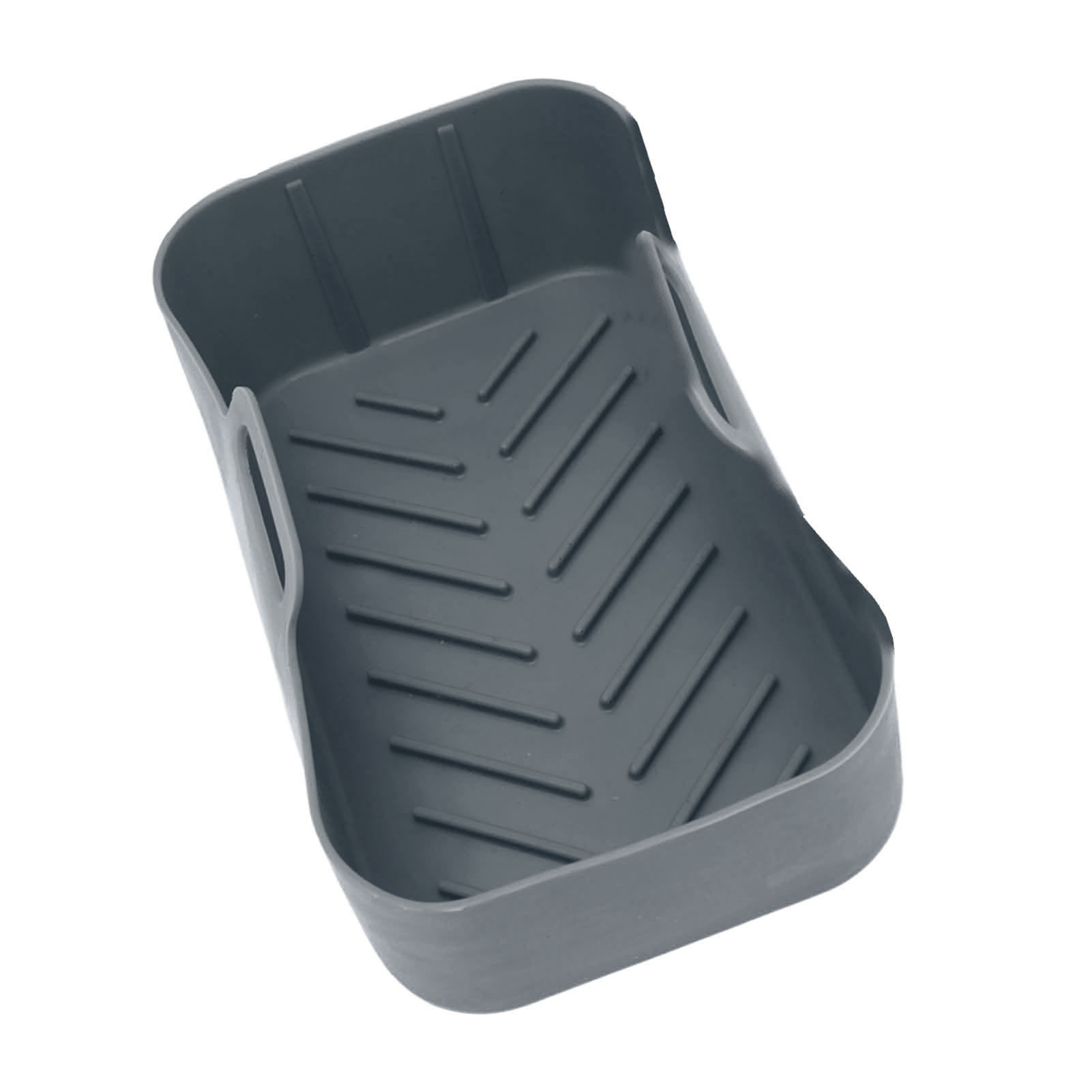 Set Mit 2 Grauen Silikonmatten Für Ninja Dz201 Foodi 8qt Heißluftfritteuse, Doppelkörbe, Kochzubehör