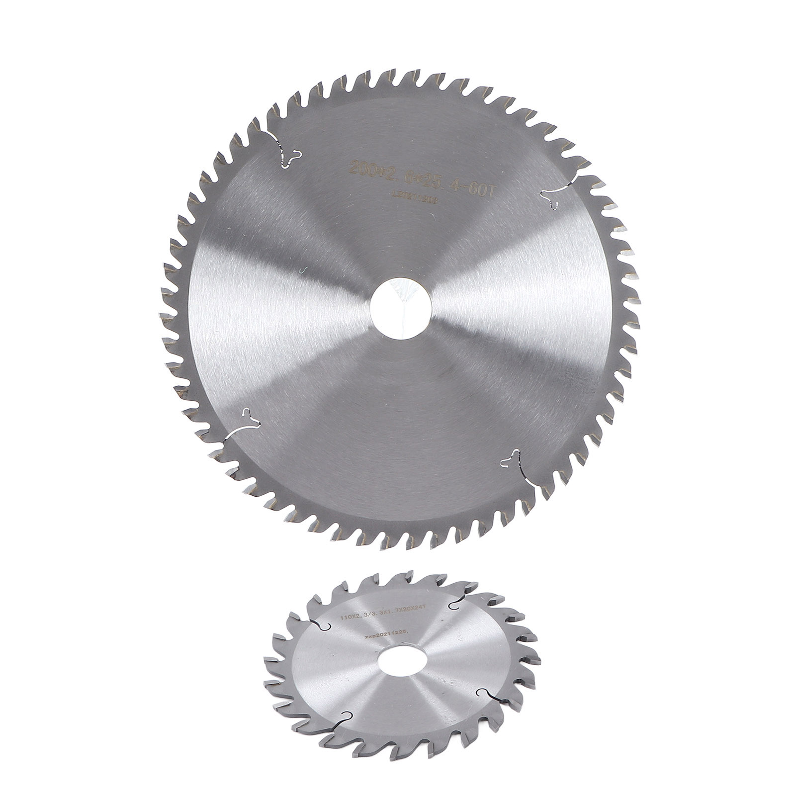 Hartmetall-sägeblatt Für Massivholz, Staubfreie Mutter-kind-säge Für Den Innenausbau, Ultradünnes Sägeblatt Für Schiebetisch (200 Mm Außenmodell, Preis Für Ein Set Mit 2 Sägeblättern, Verpackt In Eine