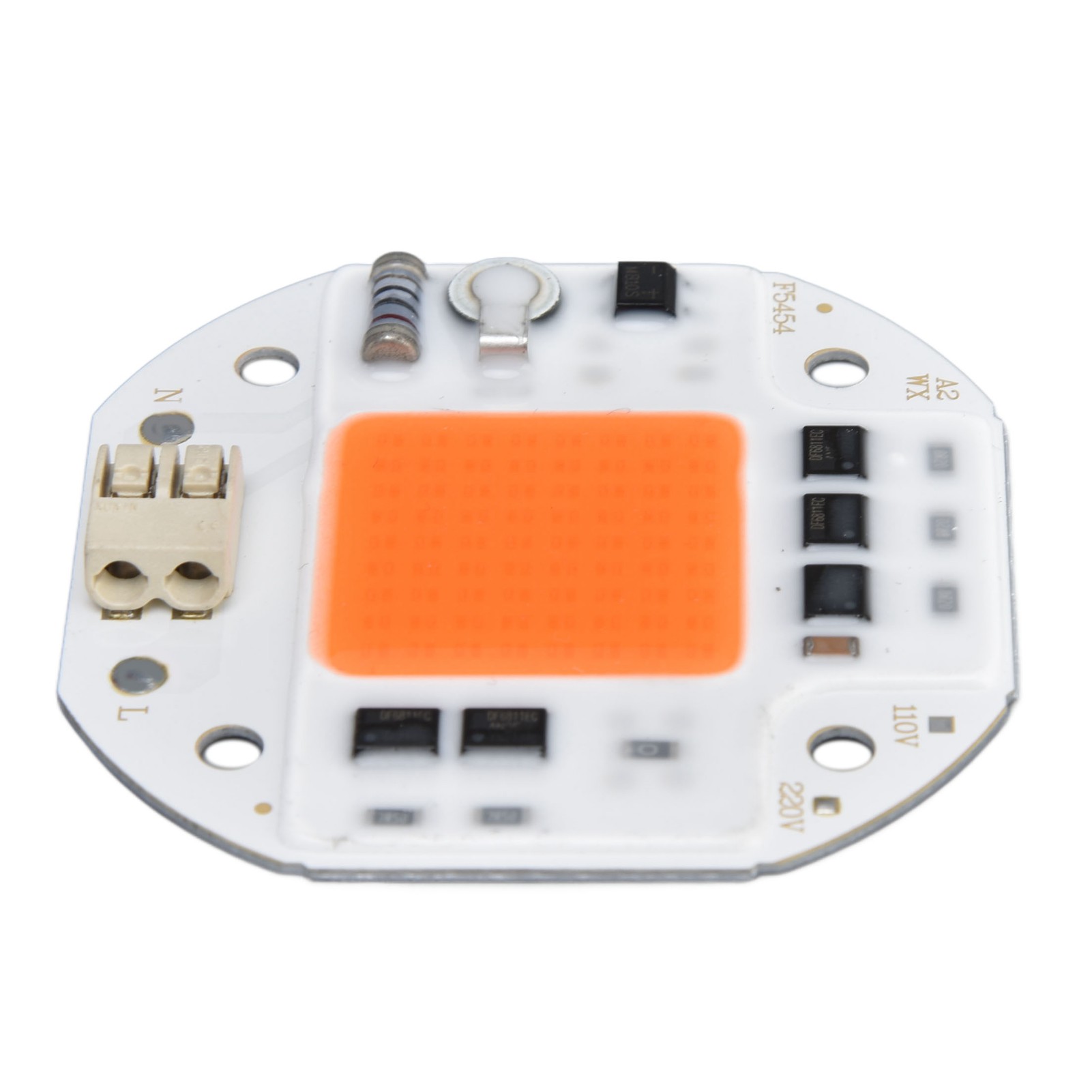 Volllicht-led-pflanzenlampe 380-800nm, Hochleistungs-cob-chip 100w 110v, Löt- Und Treiberlos, Ideal Für Hydrokulturpflanzen, Blumen Und Diy-gartenarbeit.