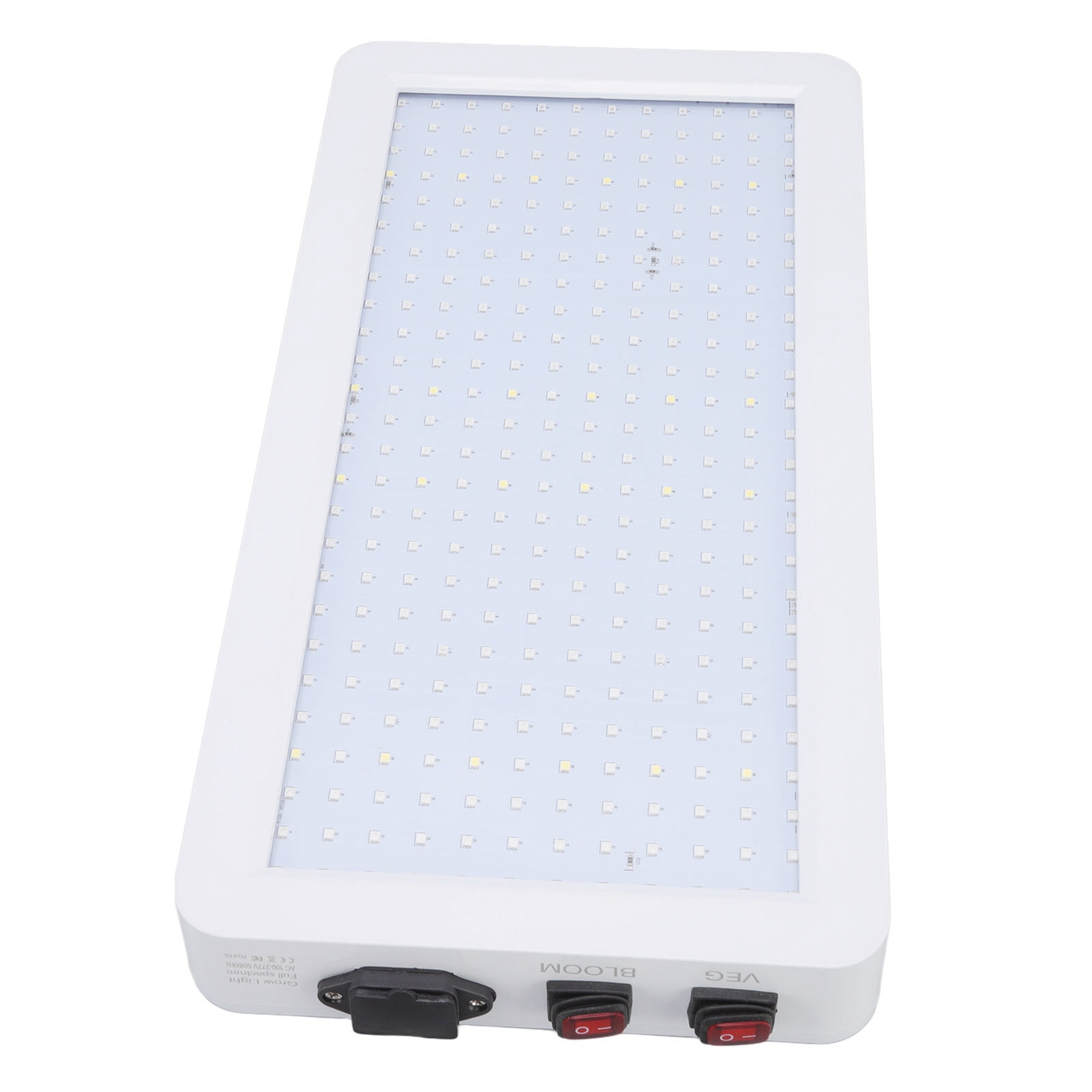 2000-w-led-pflanzenlampe, Vollspektrum Für Topfpflanzen, Wasserdicht, Zweistufige Dimmfunktion, 100–277 V, 312 Leds, Europäischer Stecker