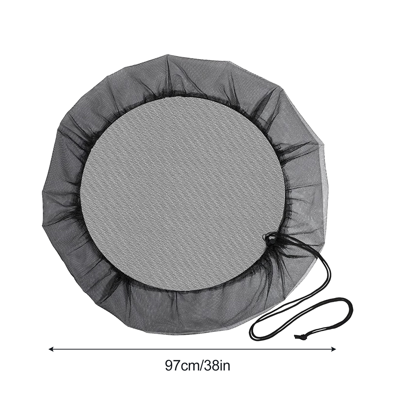 Set Mit 3 Insektennetzen, 97 Cm, Für Regentonnen, Filternde Schutzabdeckung Für Wassertanks Im Freien