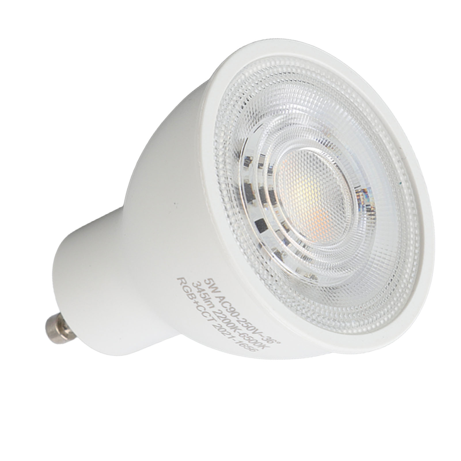 Gu10 5w Rgbww Smart-led-lampe, Tuya Zigbee-kompatibel, Dimmbar, Gu10-sockel, 90–250 V, Für Smart Home, 1 Stück