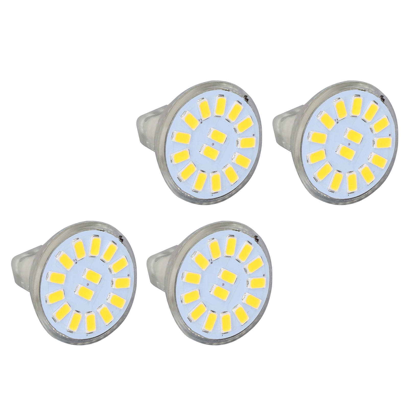 4er-pack Mr11 5w 15 Led 500lm Warmweiße Led-lampen, Stiftsockel, Ce- Und Rohs-zertifiziert, Für Einbaustrahler, Schienensysteme Und Landschaftsbeleuchtung.