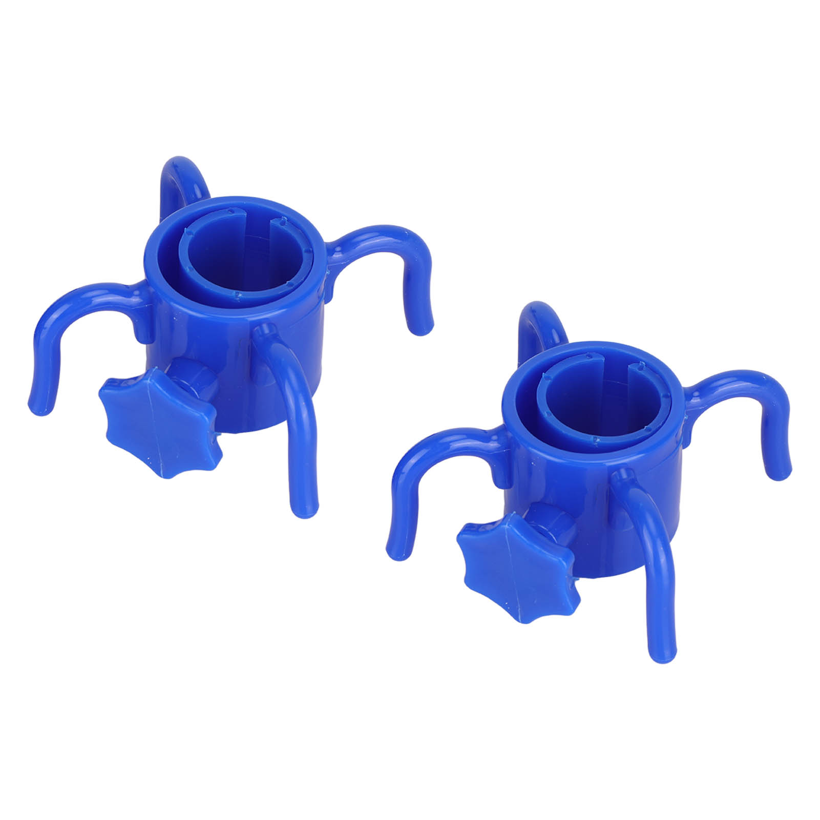 Set Mit 2 Blauen Ankern Für Sonnenschirme, 1,20 M Lange Haken Zur Befestigung Von Sonnenschirmen Im Freien
