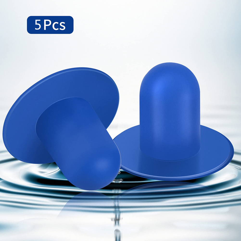 Wandstopfen Für Aufstellpools, Filterlochstopfen, Ersatzteile Für Poolpumpen – Blau, 5 Stück