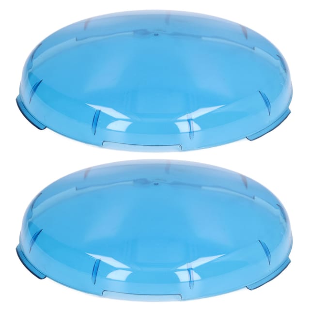 2x 19 Cm Durchsichtige Blaue Linsenabdeckung Für Amerilite Poolprojektor, Ersatzteile Mit Luftpolsterfolie