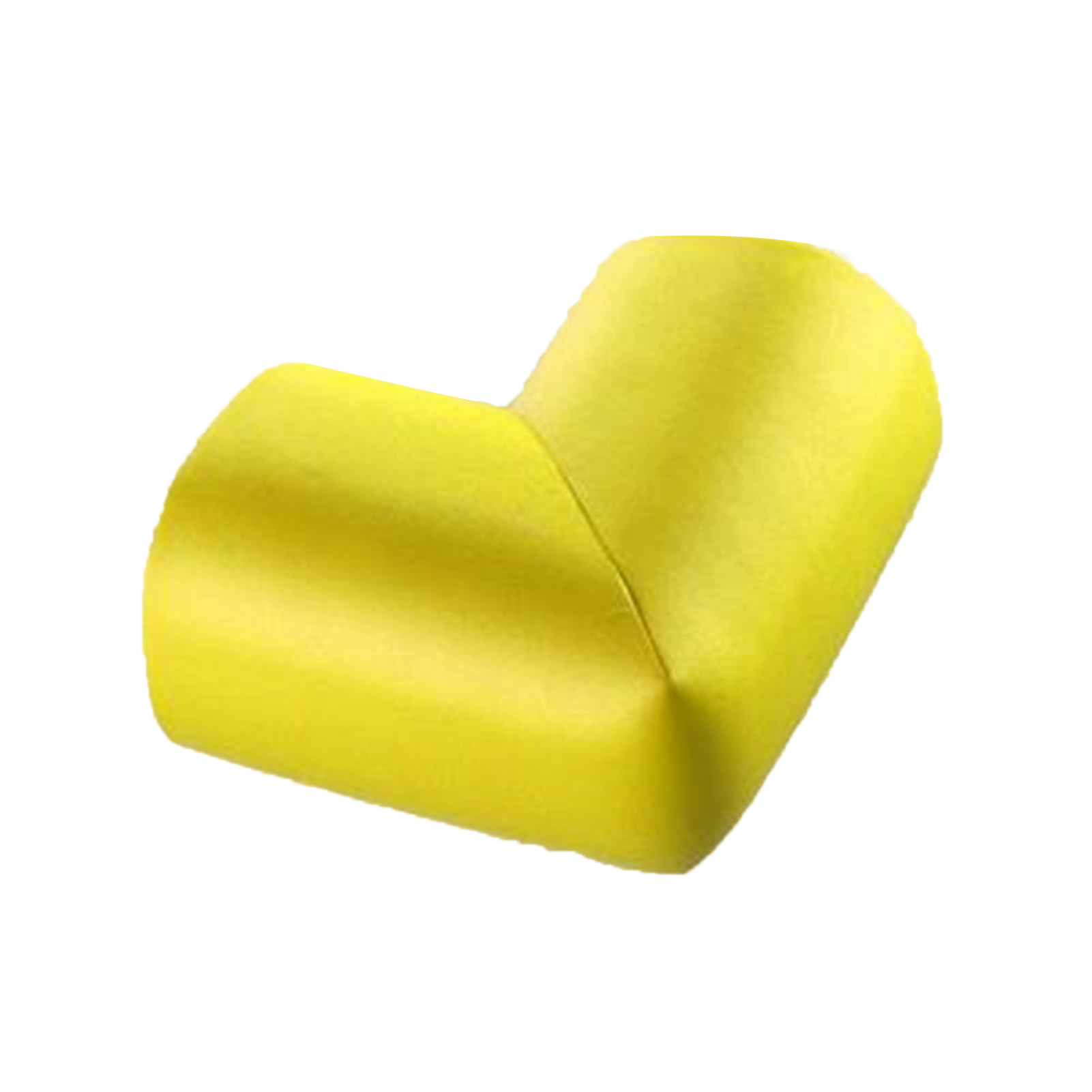 Set Mit 4 Gelben Eckenschützern Für Babytische, Rutschfeste Eckenschoner Für Kindermöbel