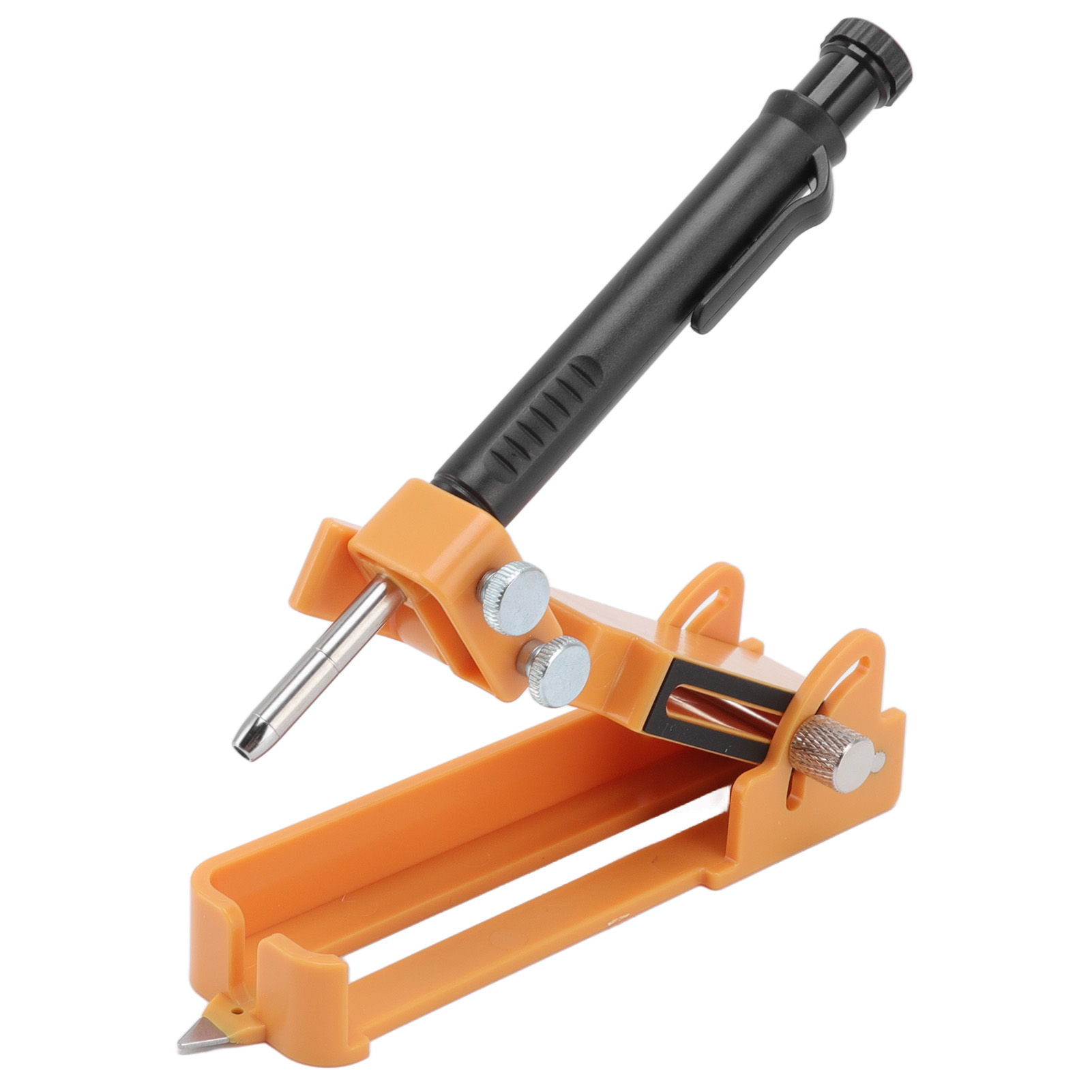 Gelber Multifunktions-holzmarker, Vielseitiges Markierungswerkzeug Für Die Holzbearbeitung.