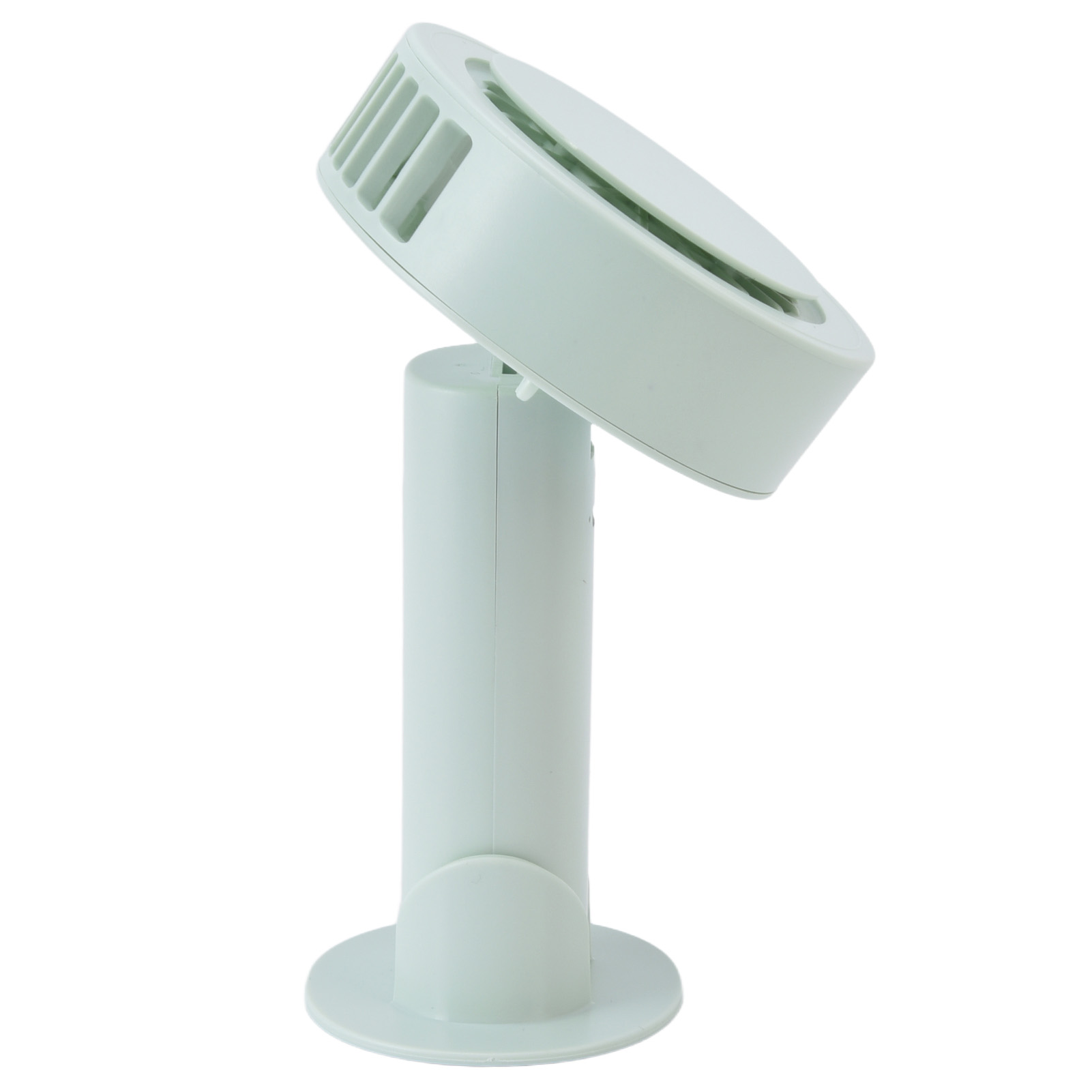 Mini-handventilator, Nackenventilator, 90° Verstellbar, Usb-aufladbar (mit Integriertem Akku), Grün