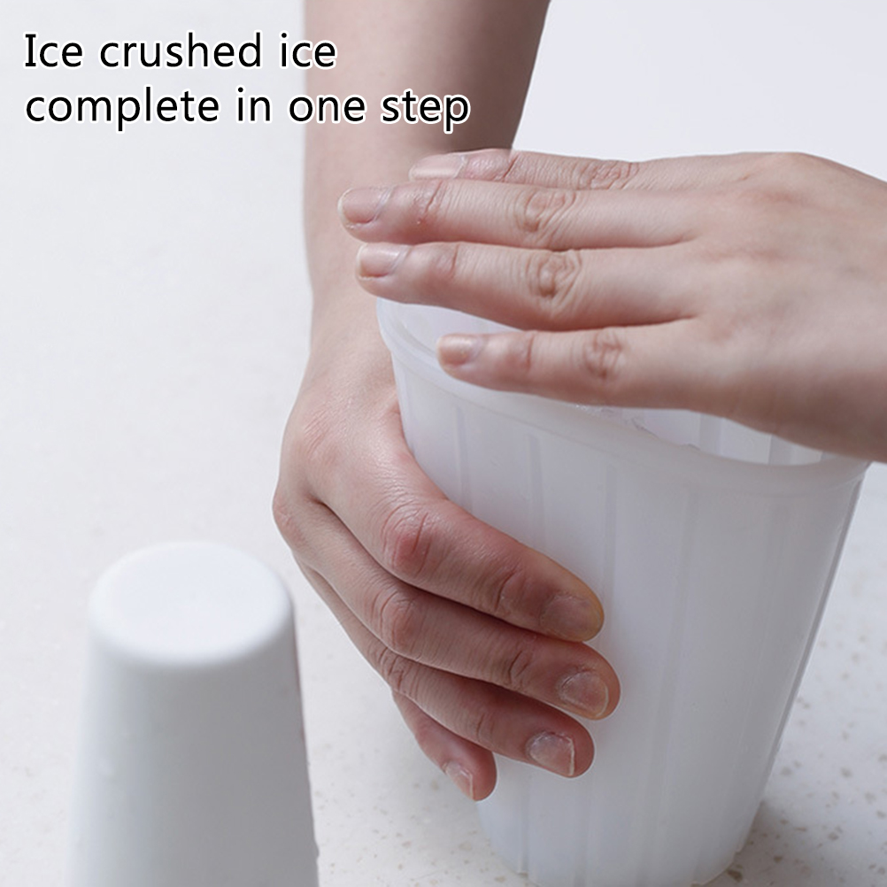 Set Mit 1 Kreativem „ninnin“-eisbecher, 150 Ml, Avocadogrün, Ideal Für Smoothies Und Eiswürfel Im Sommer