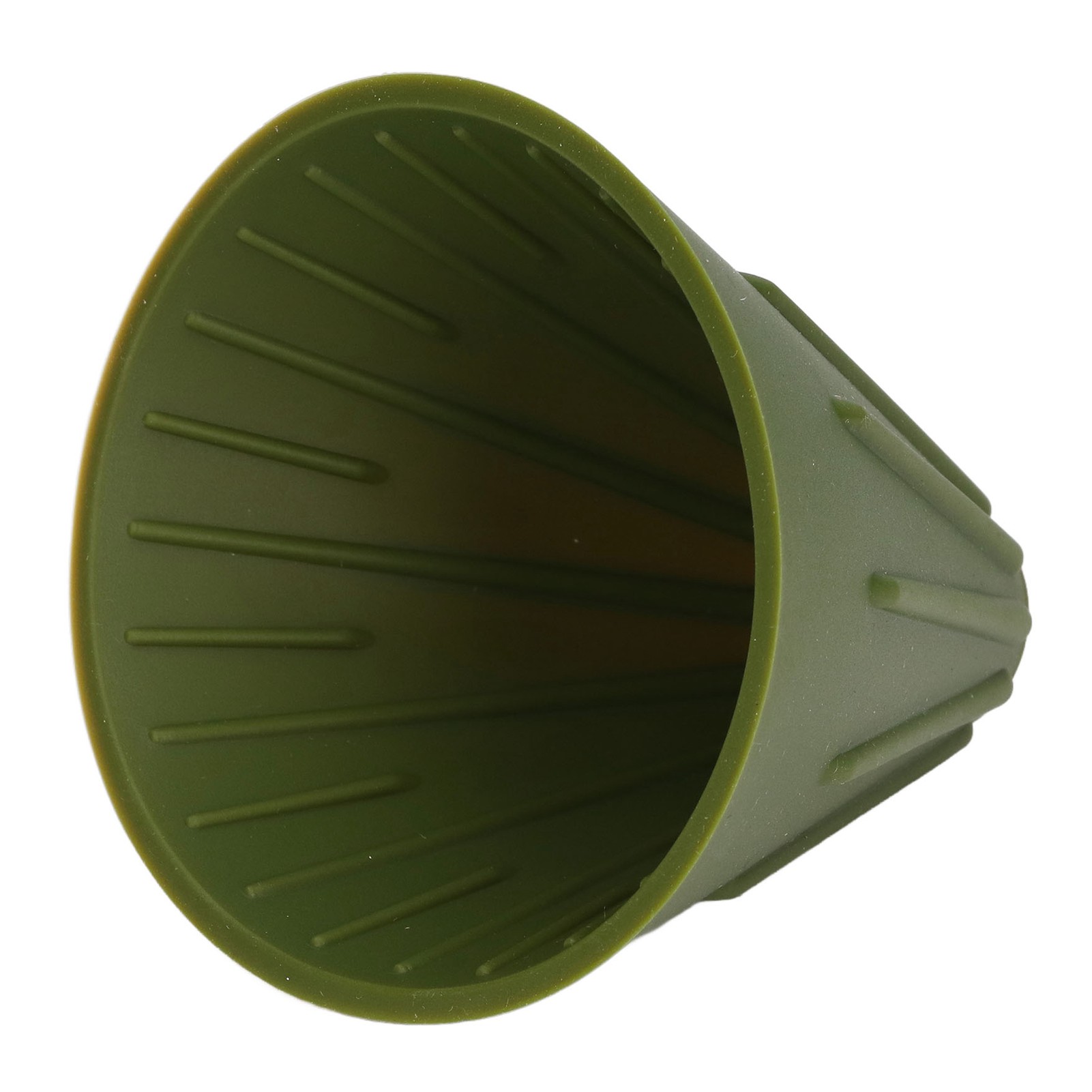 Wiederverwendbarer Silikon-kaffeefilter, Grüner Filtertrichter, Kompatibel Mit Filterkaffee, Umweltfreundlich