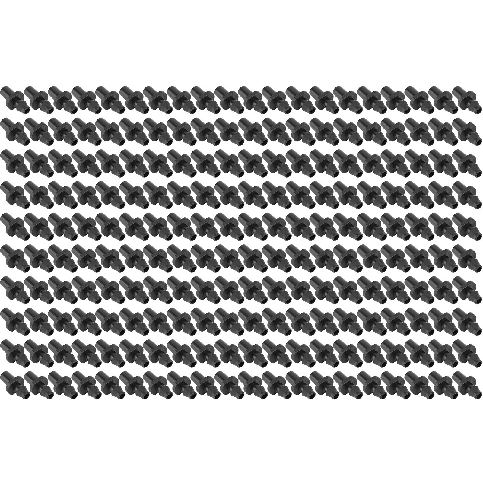 Packung Mit 200 Einzel-schlauchverbindern 4/7 Mm Für Mikro-tropfbewässerung, Gartenzubehör Für Gartenschläuche (modell 4/7).