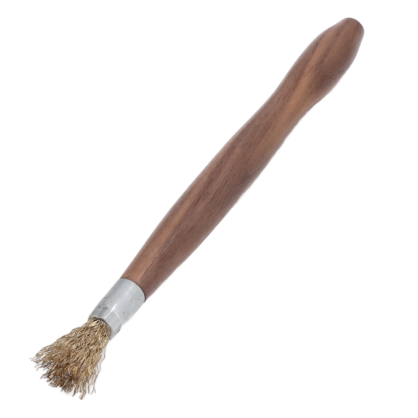 Set Aus 20 Cm Langen Metallbürsten Mit Holzgriffen Zur Reinigung Und Formgebung Von Bonsai