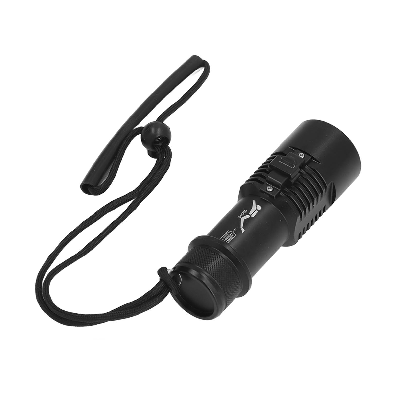 P70 5000lm Ipx8 Wasserdichte Unterwasser-taschenlampe, Leistungsstarke Magnetisch Gesteuerte Beleuchtung, 100 M Tiefe, Aluminium, Zum Tauchen Und Fotografieren (batterie Nicht Enthalten) (dv16)