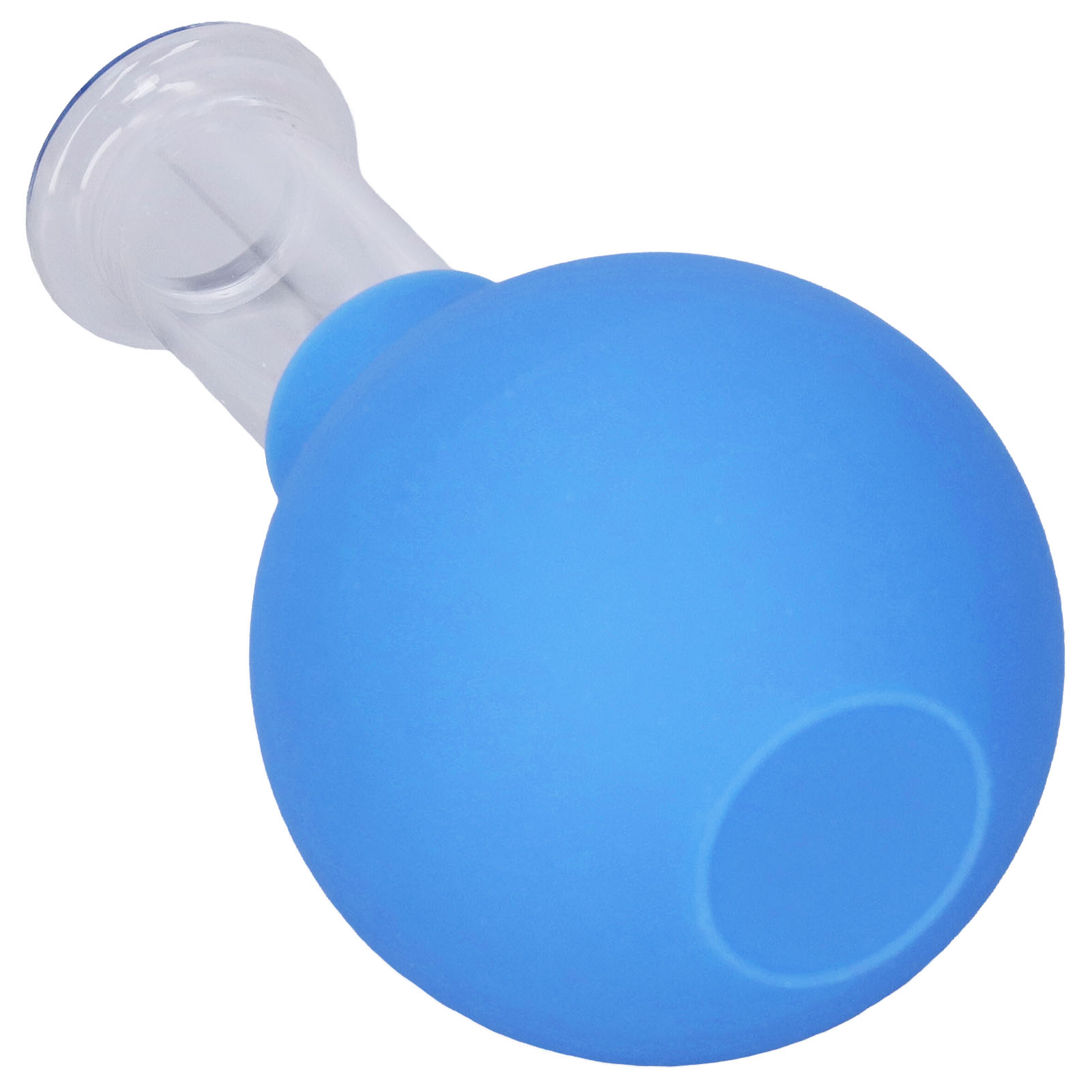 Blauer Silikon-gesichtssaugknopf, Größe 2, Für Massage Und Saugfunktion, Individueller Drainage-saugknopf.