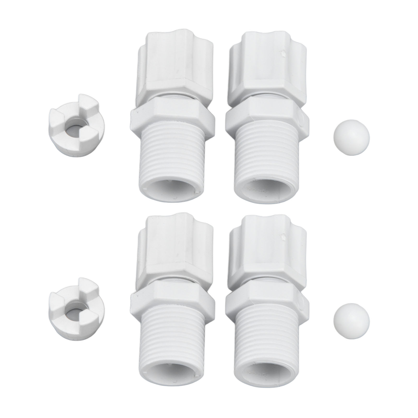 Packung Mit 2 Rückschlagventil-sets Und Einlassanschlüssen, Kompatibel Mit Hayward Cl200 & Cl220 (2 Sets Pro Packung)