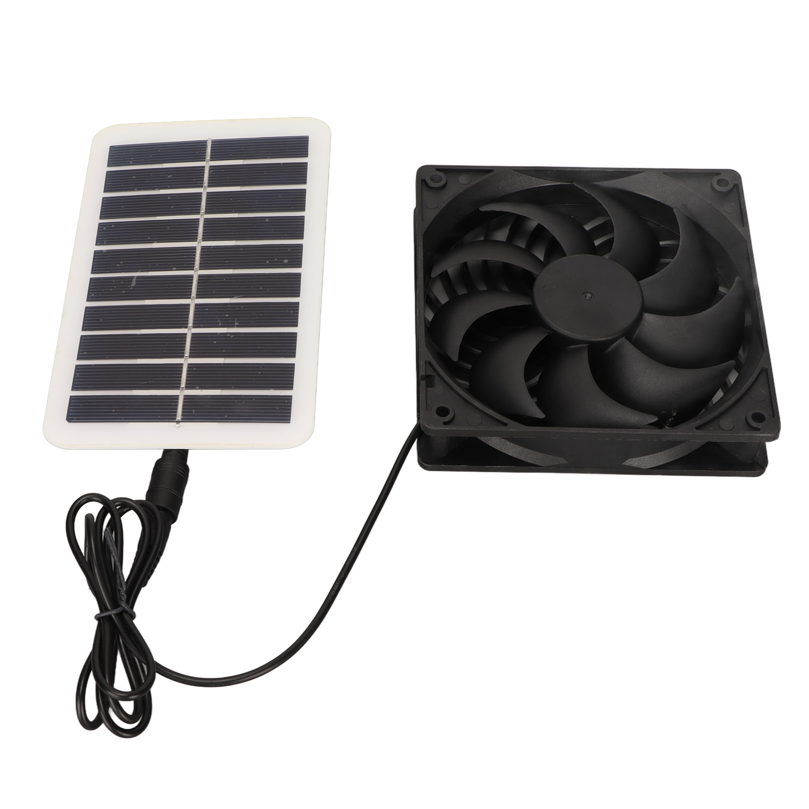 15-w-solar-außenlüfter Für Hundezwinger, Solarbetriebener Belüftungsventilator (batterie Nicht Enthalten)