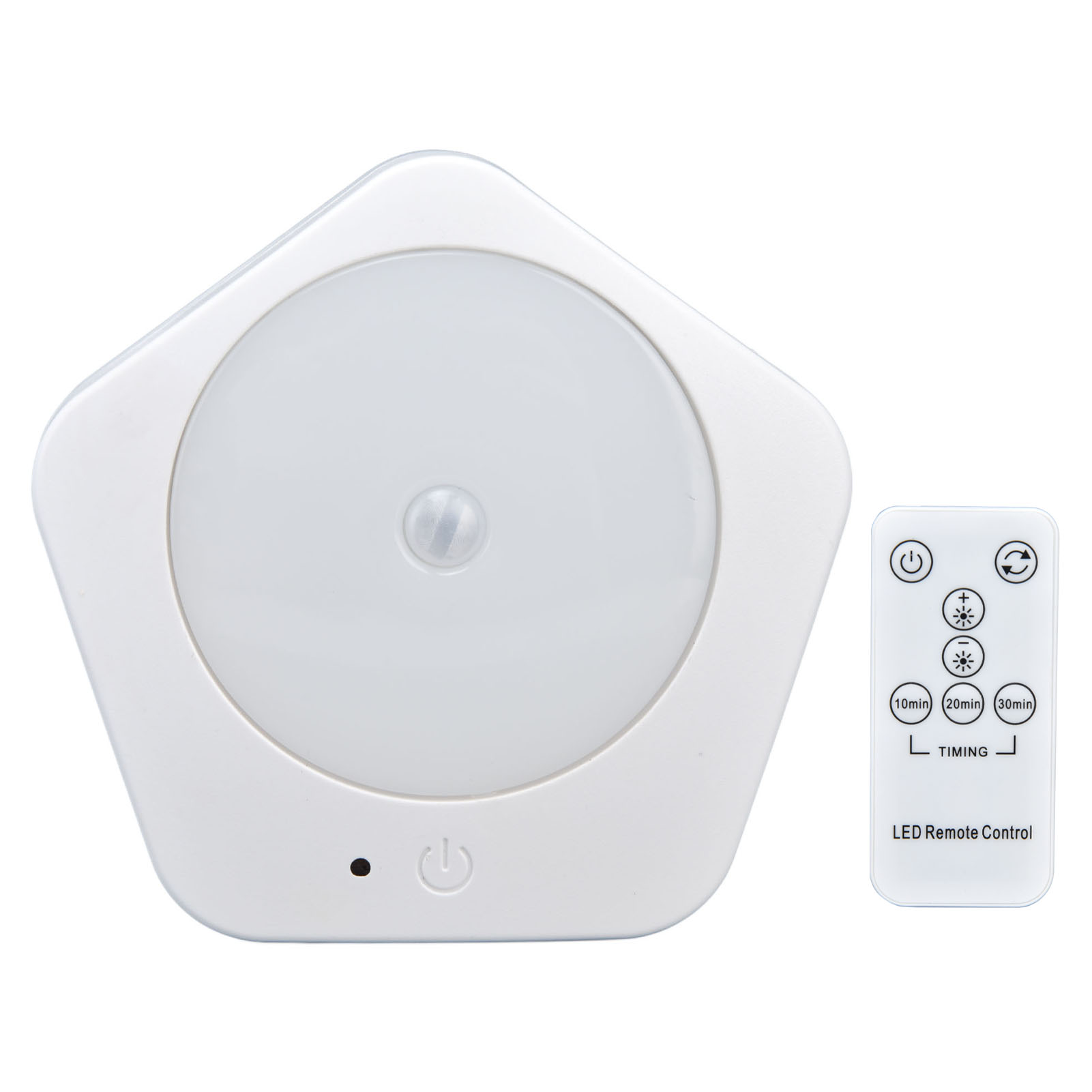 Nachtlichtstecker Mit Bewegungsmelder, Fernbedienung, Timer, 3 Farben, Dimmfunktion, Für Badezimmer, Flur, Küche, Garage, Wc (batterien Enthalten, Ac110-220v, Europäischer Standard)