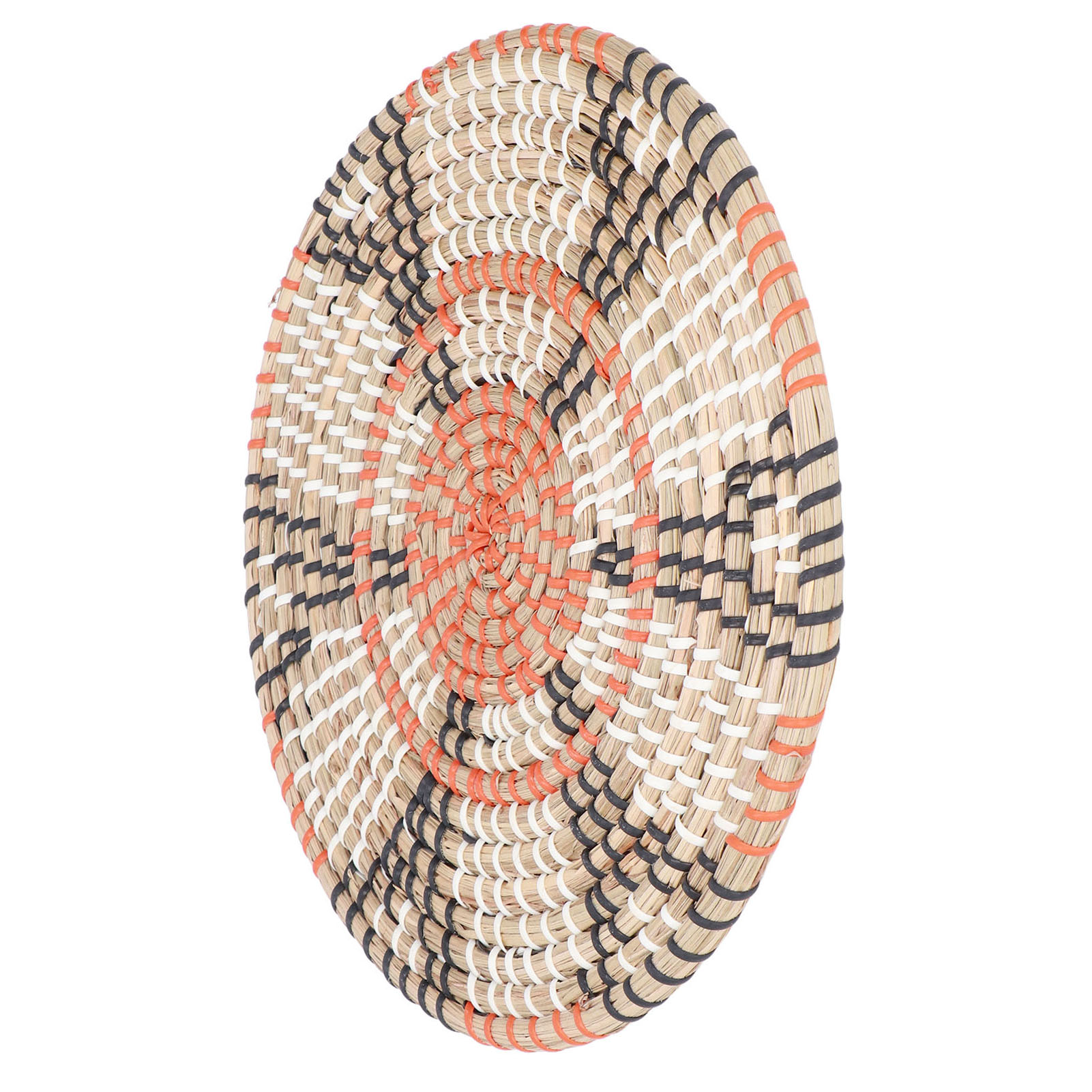 Set Mit 6 Kleinen Skandinavischen Tischsets Aus Seegras, Auch Als Wanduntersetzer Geeignet, Für Hotel, Zuhause, Schlafzimmer, Innen- Und Außendekoration