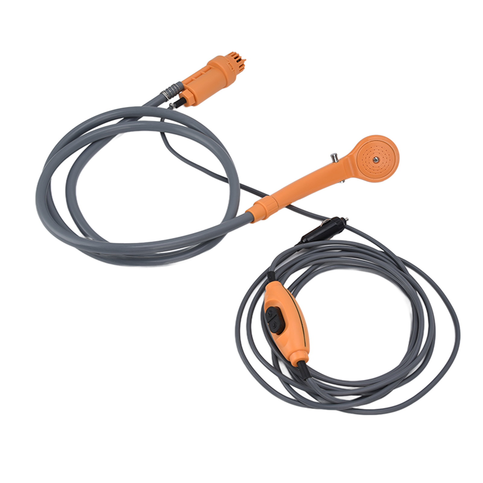 Tragbare 12v-gleichstrom-campingdusche, Outdoor-duschset Mit Pumpe, Ideal Für Camping, Autowäsche Und Reisen.