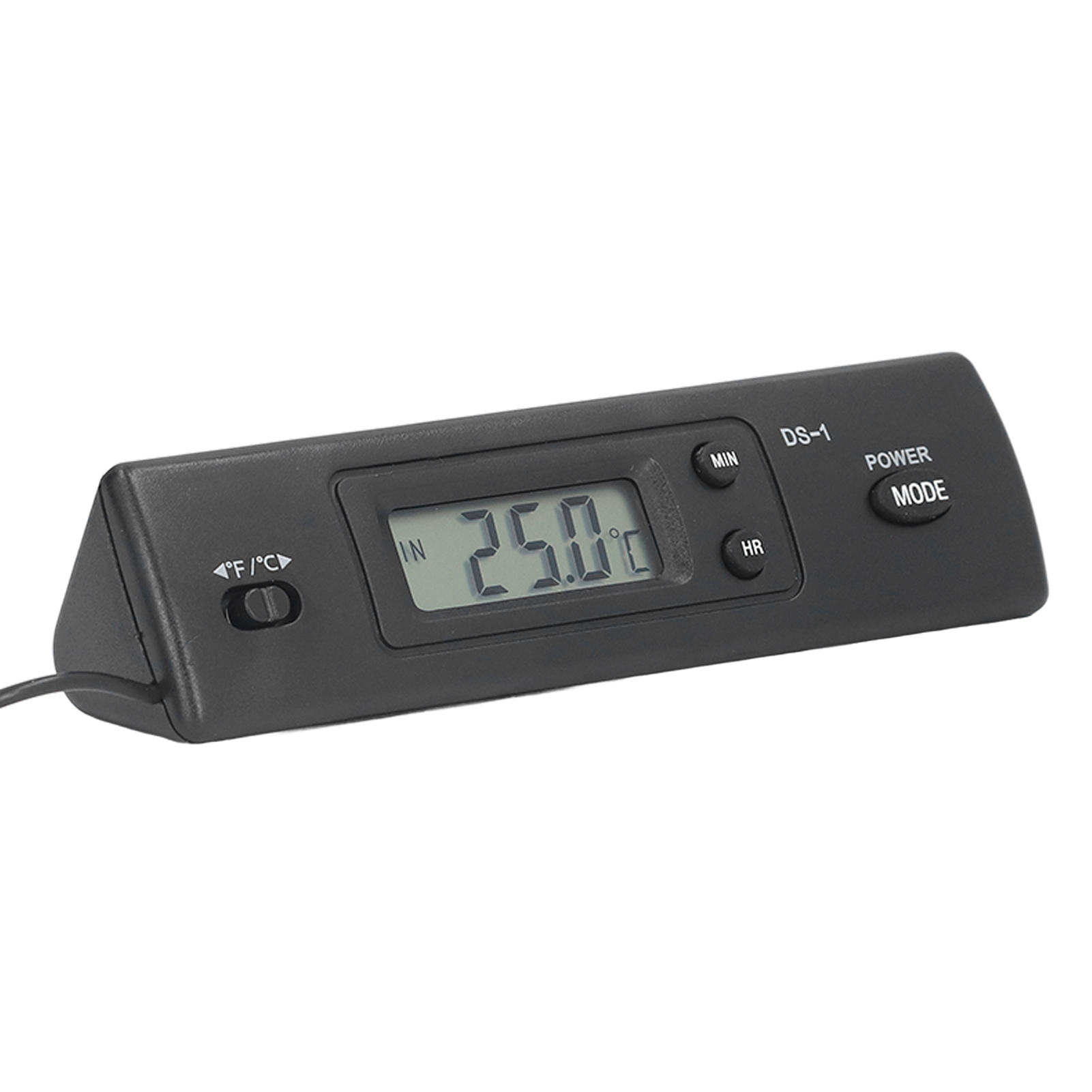 Ds-1 Teichthermometer Für Aquarium, Kühlschrank, Auto - Multifunktionales Temperatur- Und Feuchtigkeits-hygrometer (batterie Nicht Enthalten)