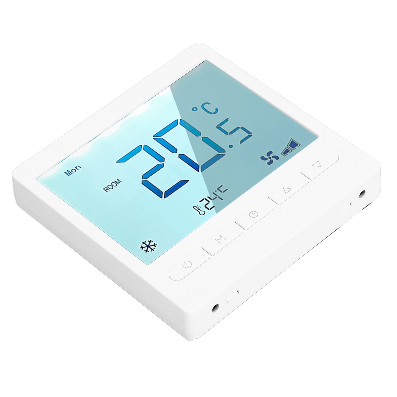 Ac230v-thermostat Für Klimaanlagen, Großes Lcd-bedienfeld, Programmierbar, Modell 8902rhld