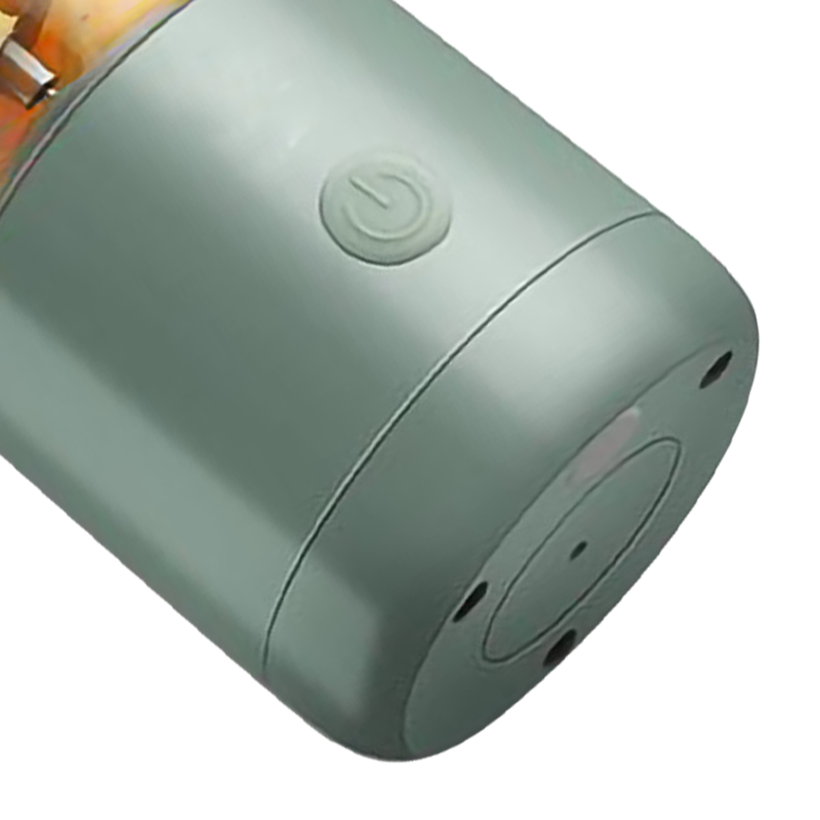 Mini-tragbarer, Per Usb Aufladbarer Zitrusentsafter, Kabelloser Elektrischer Fruchtmixer, Hellgrüner Becher, 4 Klingen.