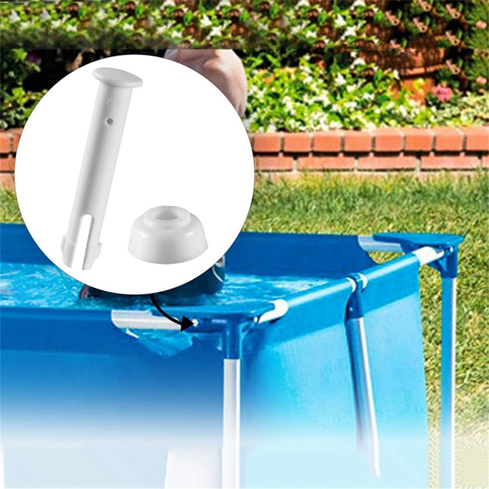 Packung Mit 12 Sicherheitskappen Für Intex-schlauchpools 28270-28272, 5,5 Cm Befestigungsspitzen