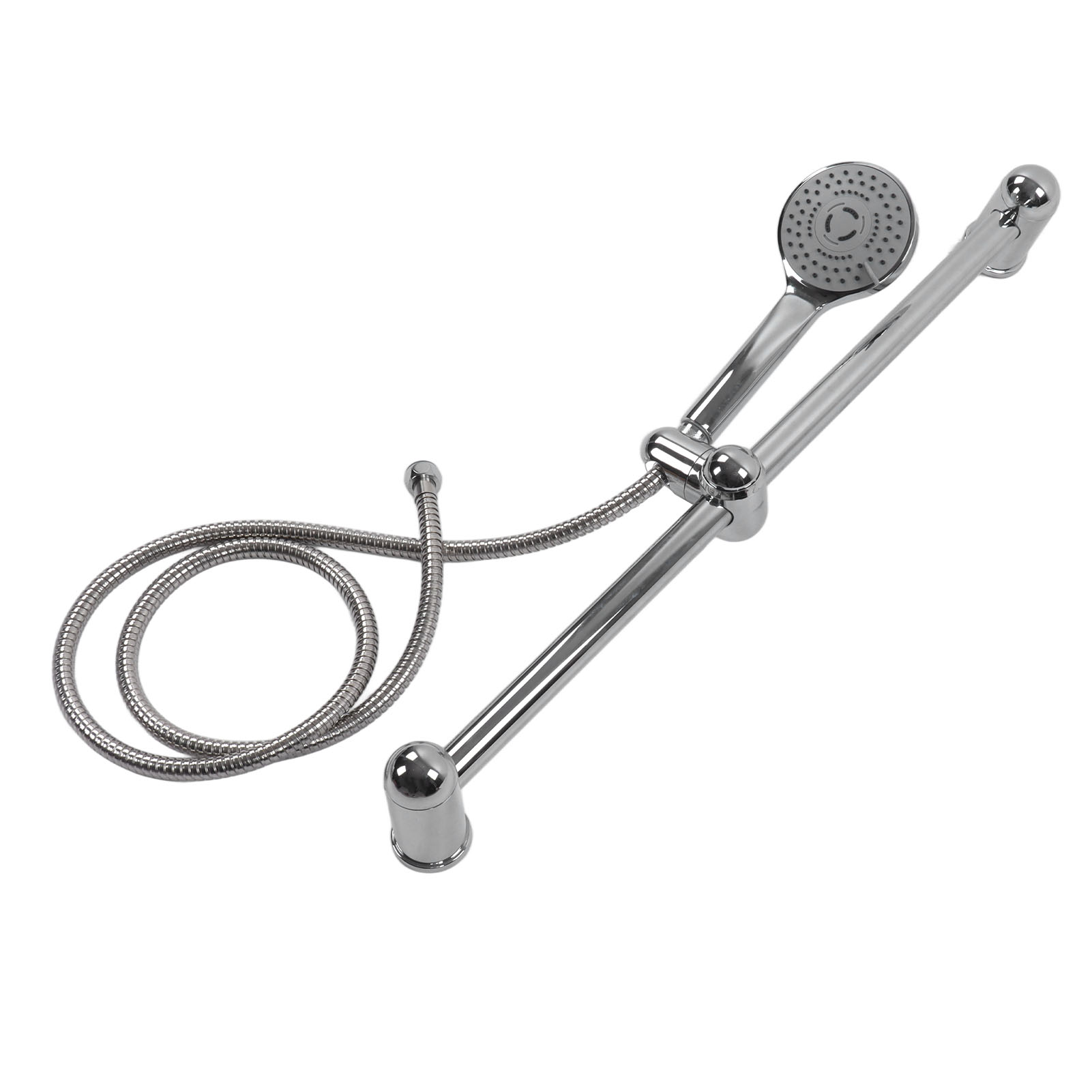Duschset Mit Verstellbarer Drehstange, 1,5 M Schlauch, G1/2 (großes Format) Anschluss