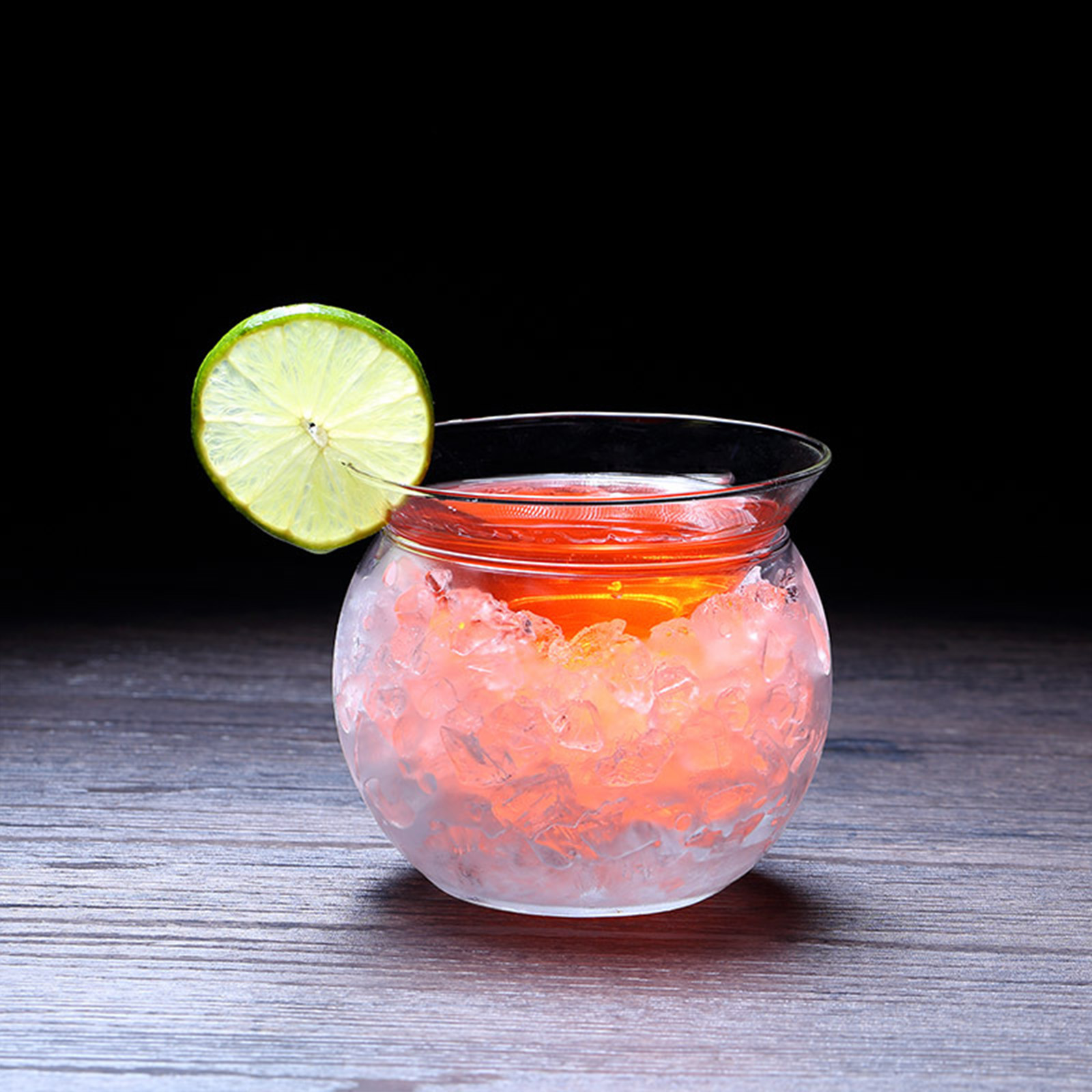 Set Aus 2 Eiscocktailgläsern 260 Ml, Runder Boden, Klarglas (12,5 X 11,5 Cm) - Verstärkte Verpackung Mit Luftpolsterfolie.