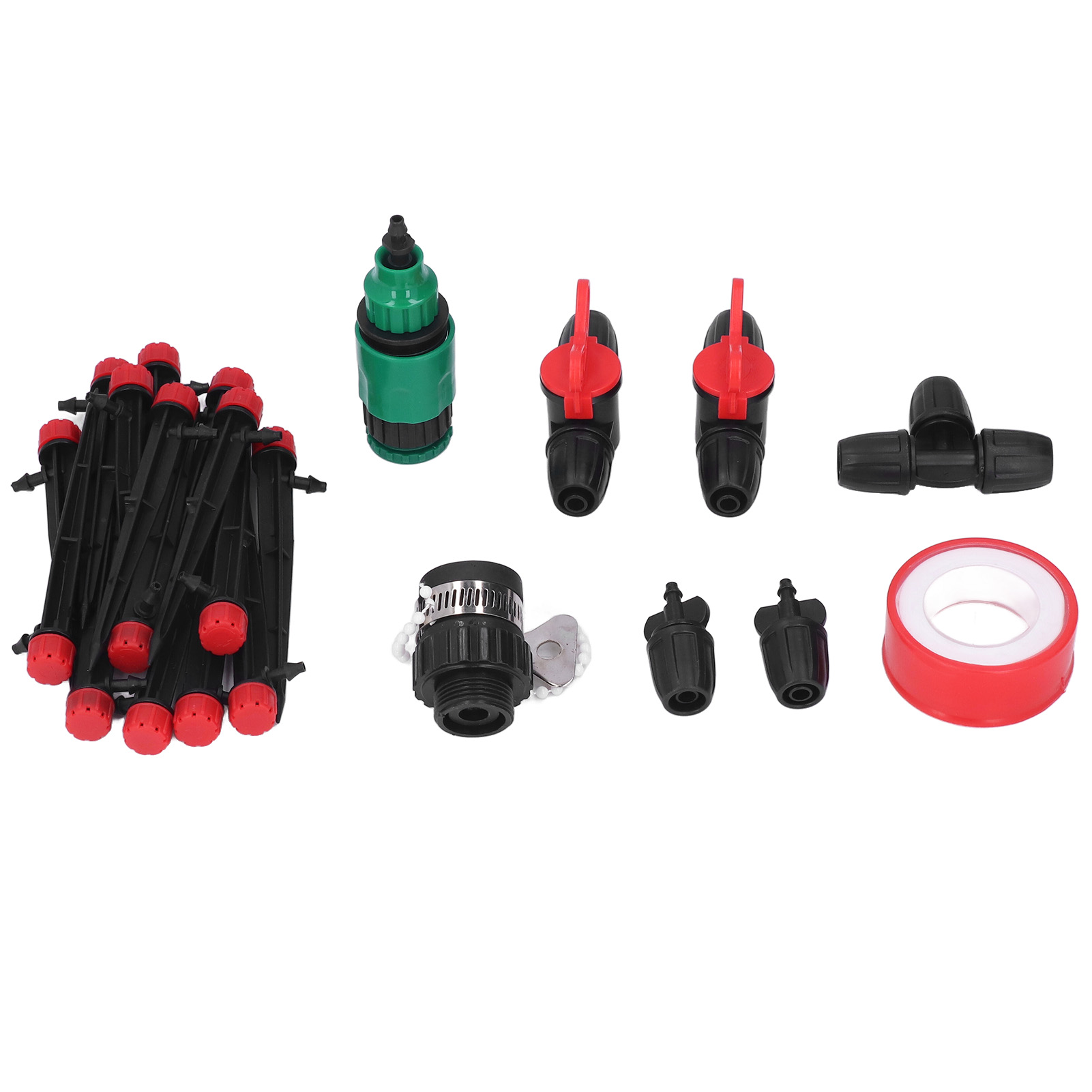 Mikro-jet-gartenbewässerungssystem, Tropfbewässerungsset Mit 4/7-mm-schläuchen, Gartenbewässerung, Vernebelung Und Kühlung