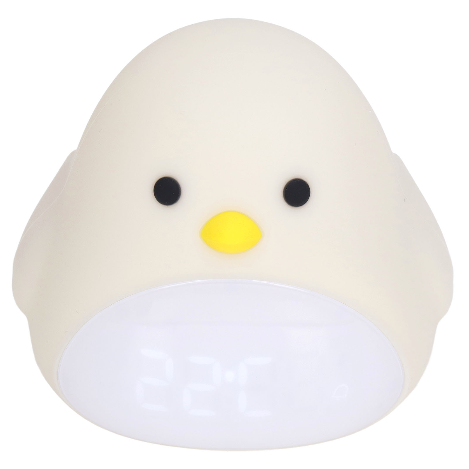 Kreativer Wecker Mit Cartoon-vogelmotiv, Wiederaufladbares Warmes Led-nachtlicht Per Usb, Niedlicher Wecker Mit Eingebautem Akku
