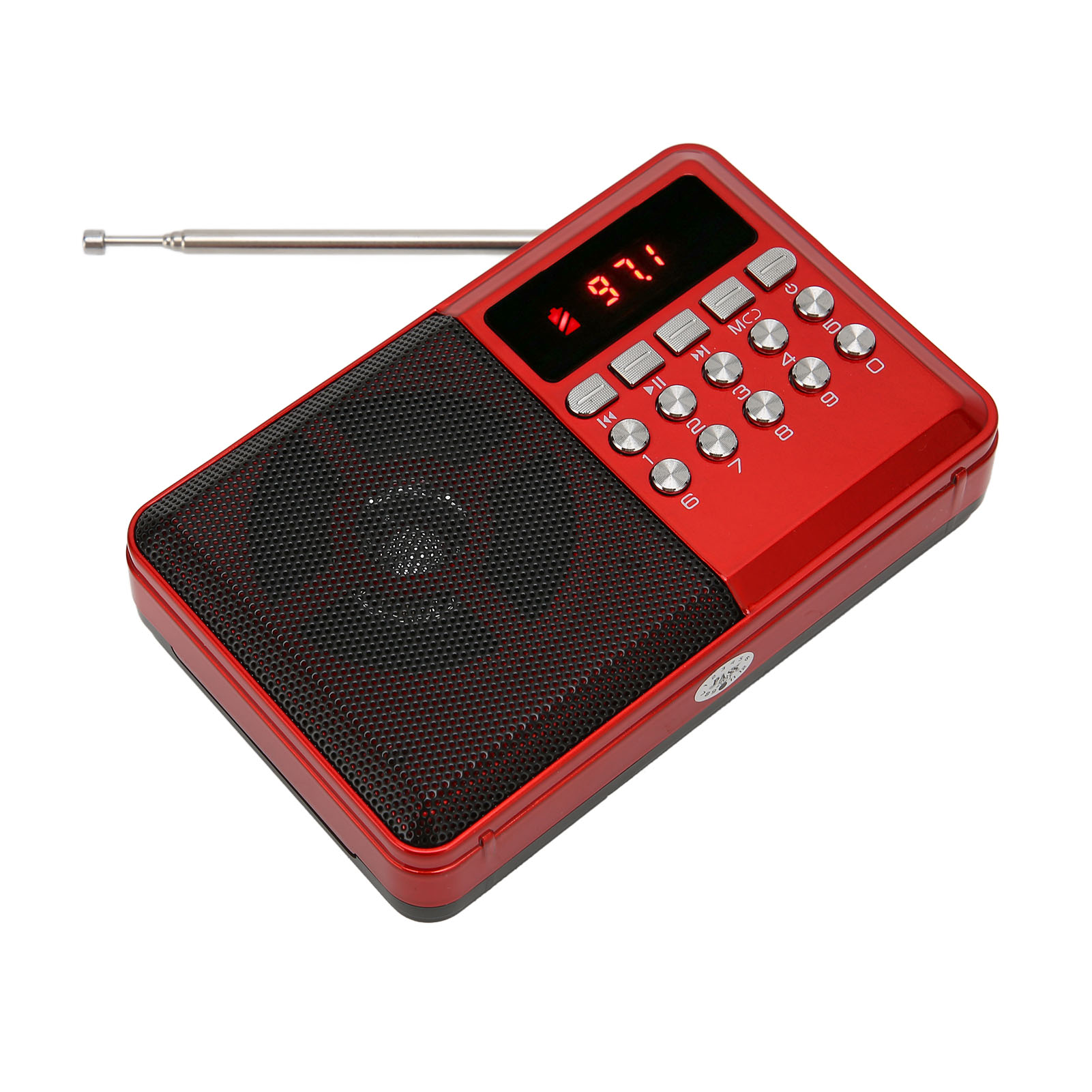 Multifunktions-fm-radio-lautsprecher, Tragbarer Musikplayer Für Freizeit, Senioren, Mp3-musikplayer, Operngesang Kk69 (ohne Batterie)