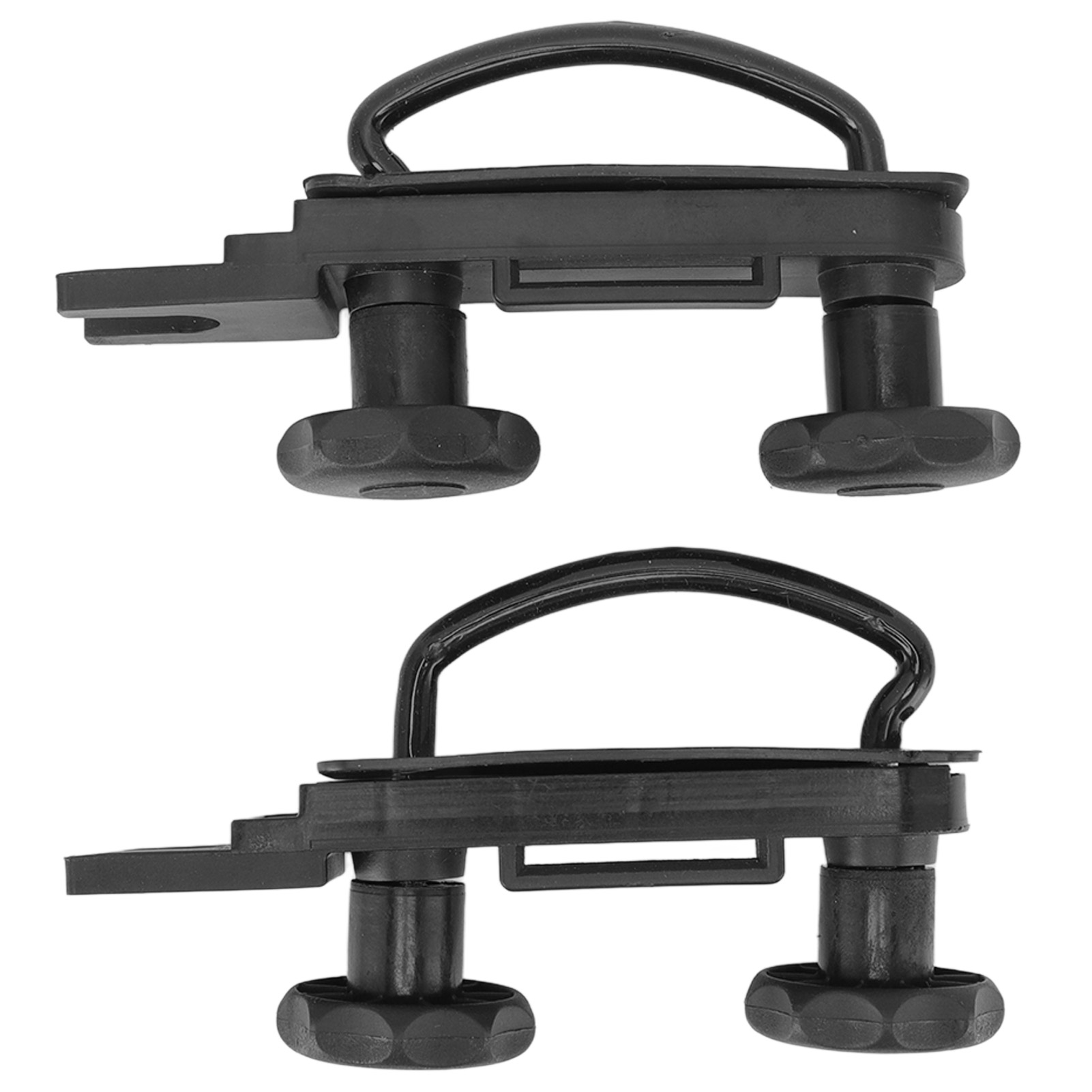 Set Mit 10 Schnellverschlussgurten, U-förmigen Metall-dachboxbefestigungen, Schutzaufklebern, Klemmen, Universellem Zubehör