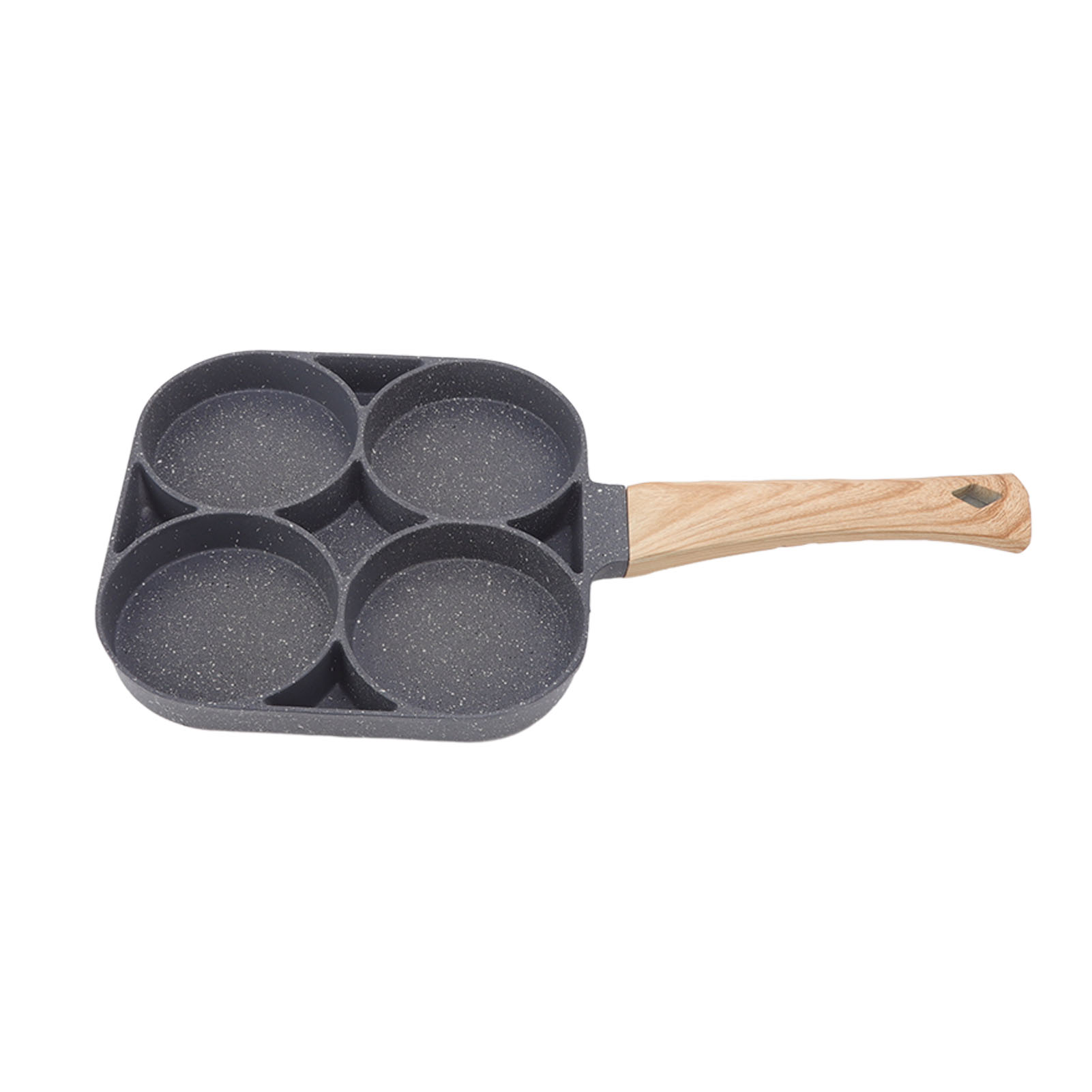 Antihaftbeschichtete Bratpfanne Für Induktions- Und Gaskochfelder, Eierpfanne, Crêpepfanne, Hamburgerpfanne, Holzbefeuerte Ausführung, Kompatibel Mit Gas Und Induktion.