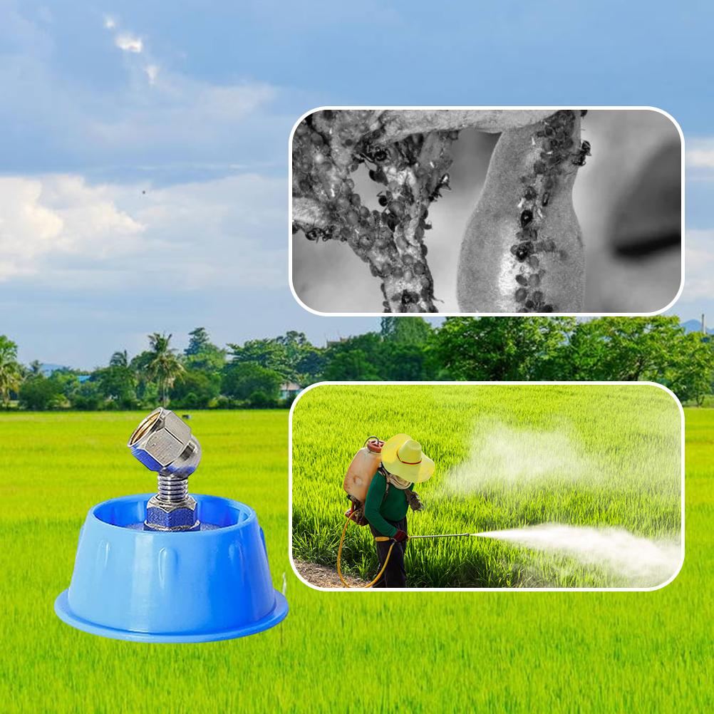 Rotierender, Windgeschützter Sprüher Mit 7 Löchern Für Den Garten, 45°-sprühdüse, Verpackt Im Beutel, 1 Stück