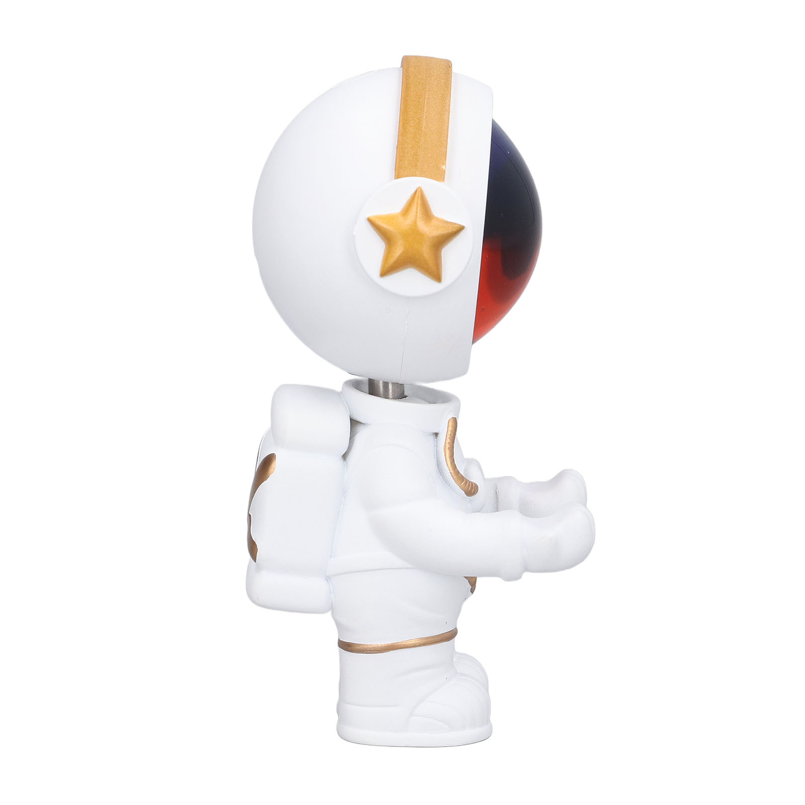 Astronaut Aurora Stimmungslampe Nachtlicht 360° Drehung Mini Usb Wiederaufladbare Schreibtischlampe (mit Eingebautem Akku)