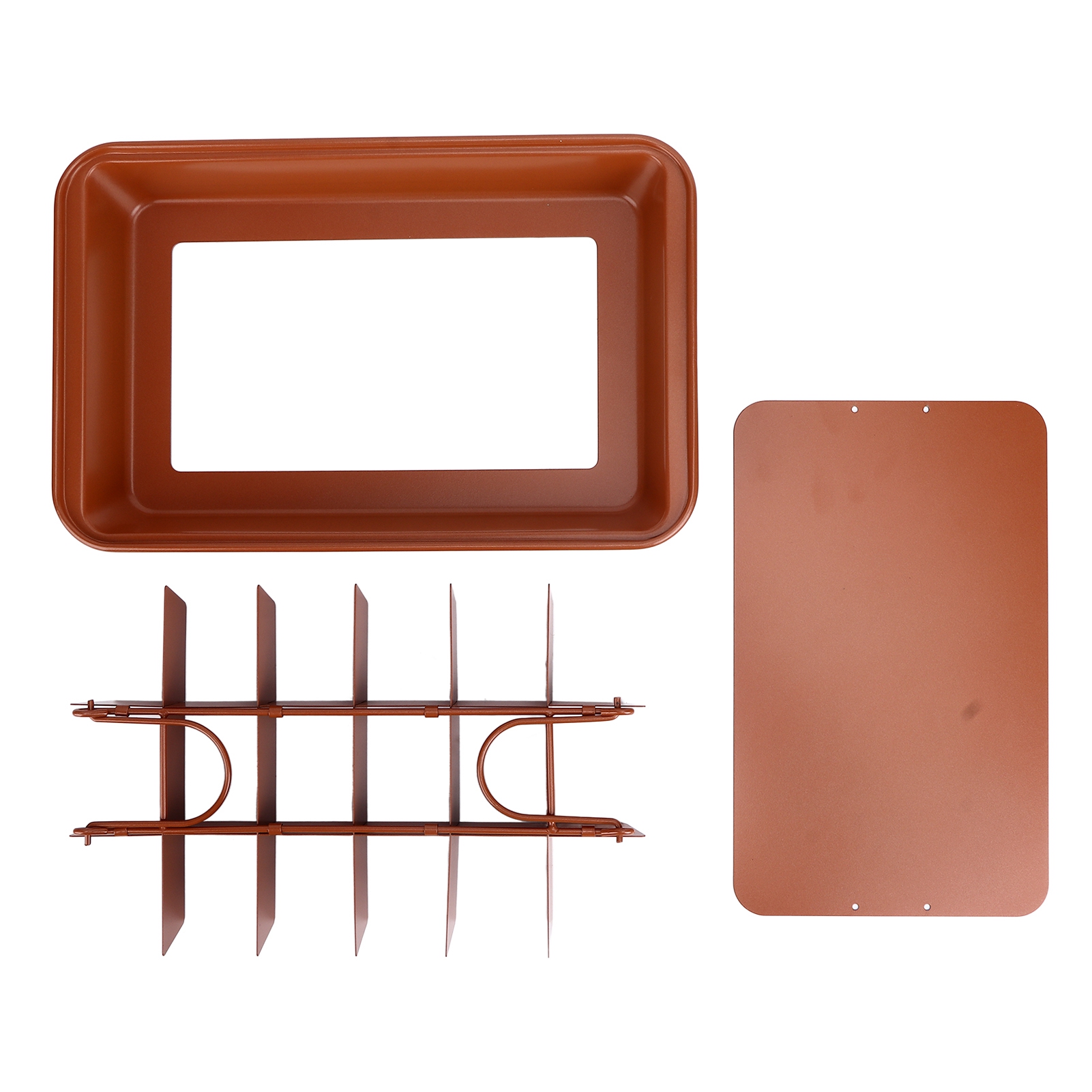 Antihaft-donutform, Brownie- Und Waffel-backblech, Quadratisches Backwerkzeug, 1er-set, Zum Backen.