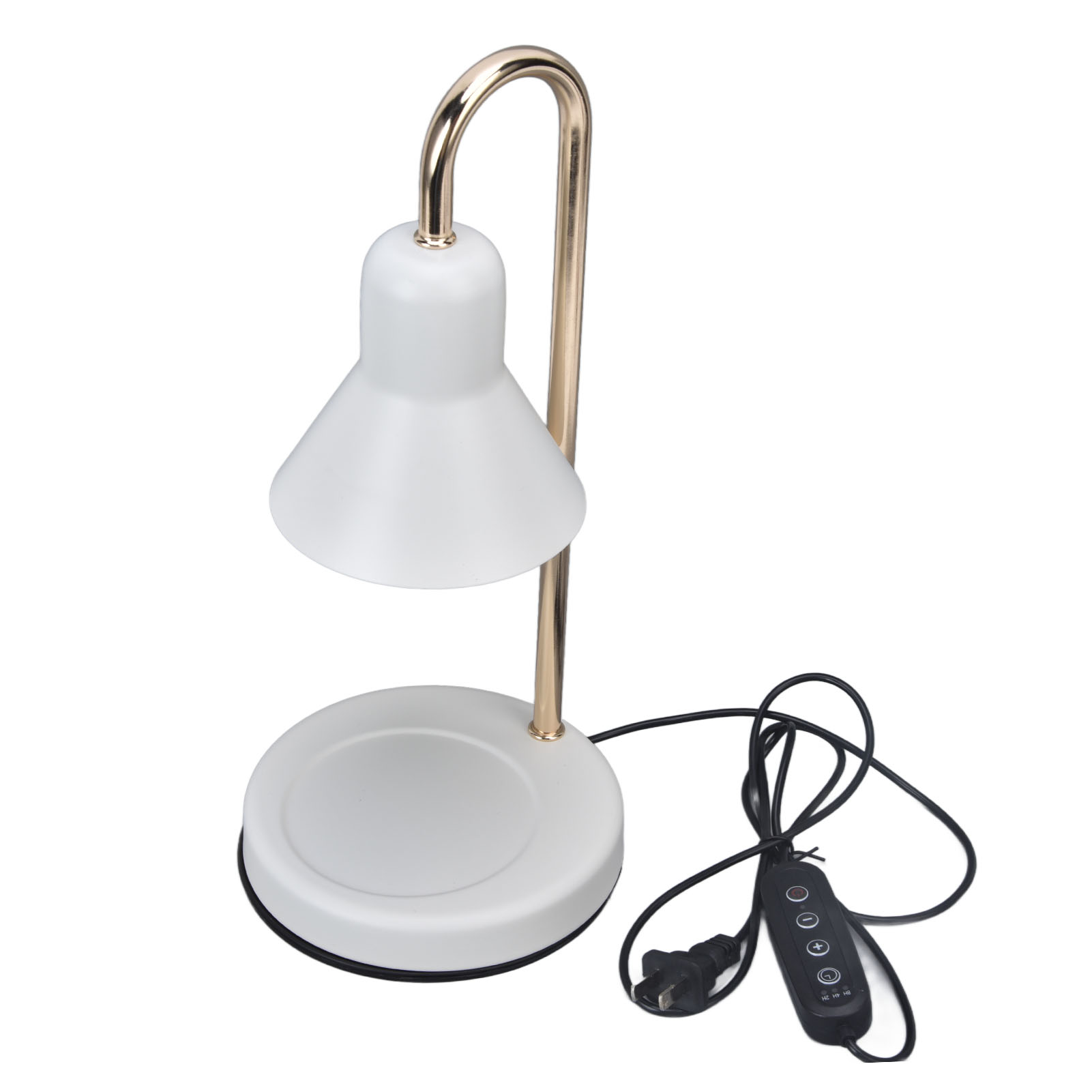 Designer-duftlampe Mit Schmelzfunktion, Duftkerzen-diffusor, Einstellbarer Timer Und Dimmer, Weiß (us-/japan-version, Timer + Dimmer), 110–240-v-sockel, Kerze Nicht Enthalten