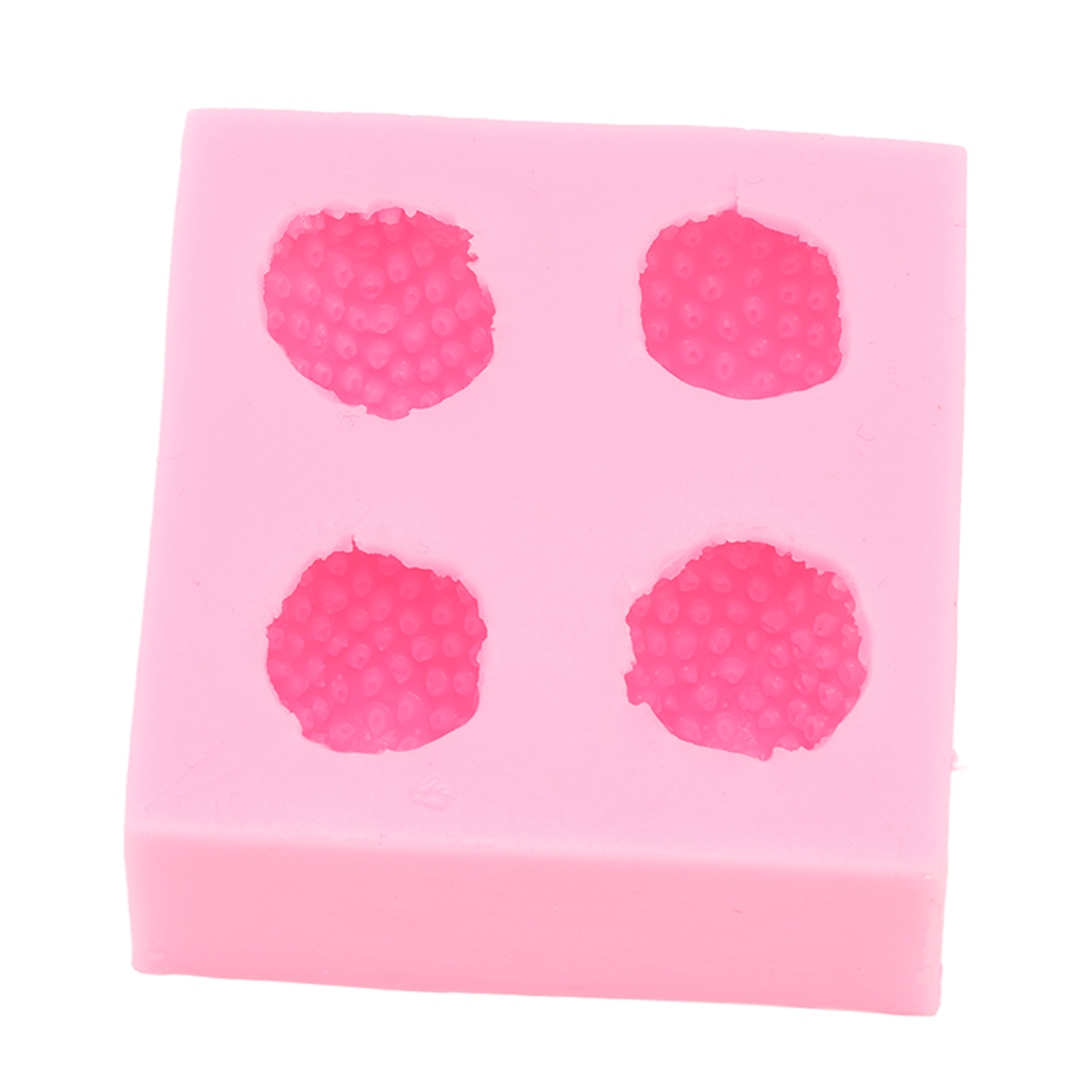 Erdbeer-silikonform Für Fondant, Schokolade Und Kuchen – Diy-backwerkzeug Zum Dekorieren, Rosa