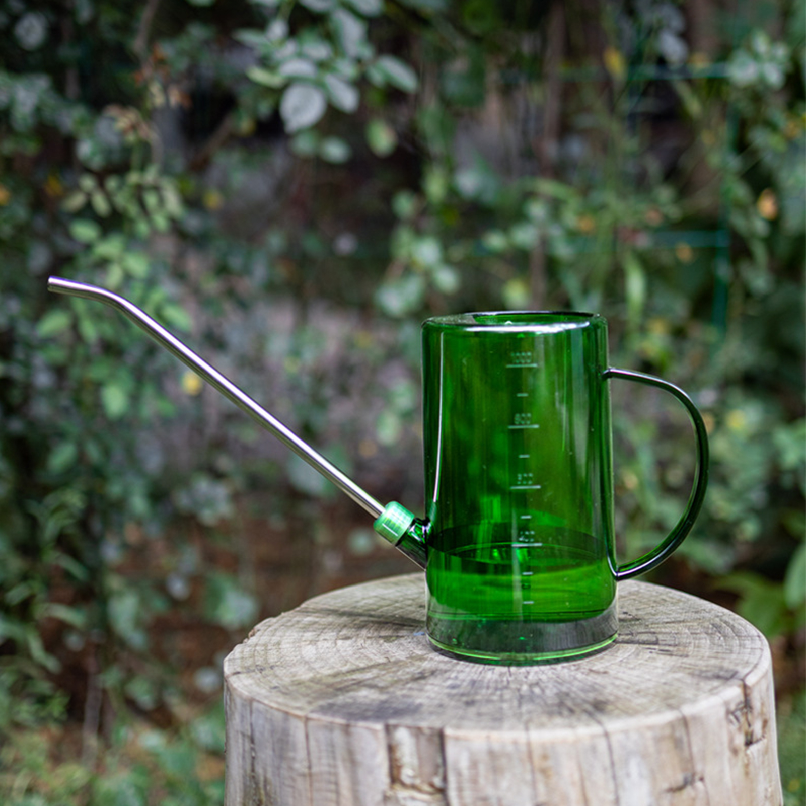 1-liter-gießkanne In Smaragdgrün, Langer, Dünner Ausguss Für Die Gartenarbeit, Neue Bewässerungsspritze, Ideal Für Zimmer- Und Gartenpflanzen.
