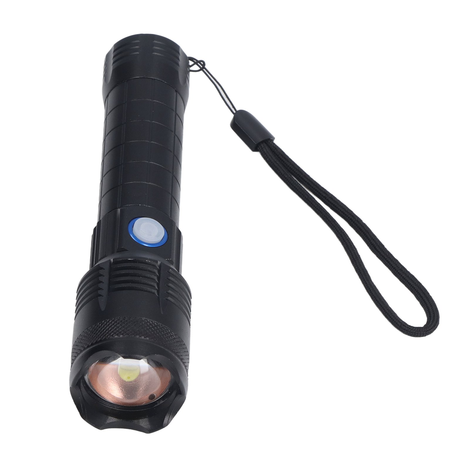 P160 Led-taschenlampe Mit Zoombarem Lichtstrahl, 5 Leuchtmodi, Wasserdicht, Ideal Zum Wandern, Campen, Trekking, Für Outdoor-abenteuer Und Notfälle Zu Hause (batterien Nicht Im Lieferumfang Enthalten)