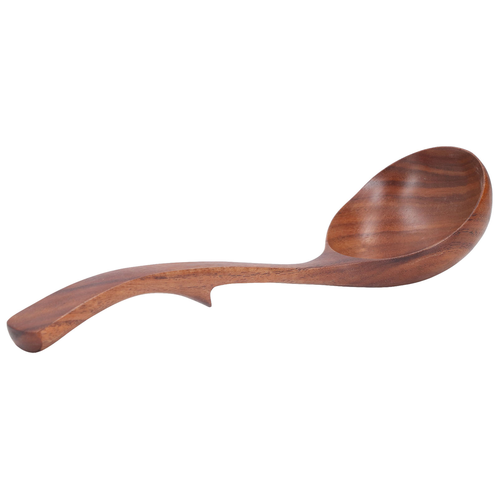 Suppenlöffel Aus Holz, Mittelgroß Gebogener Löffel Für Kinder, Küchenutensil Für Suppen Und Breie, Küchenhelfer Für Die Ganze Familie