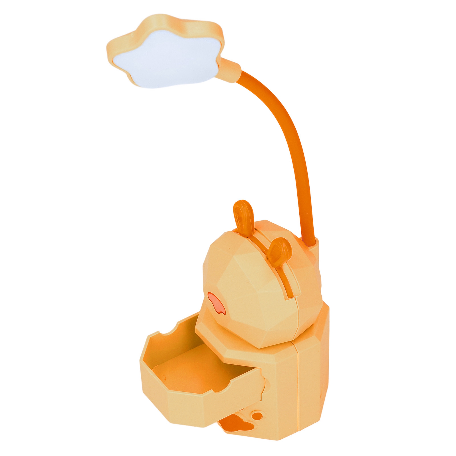 Flexible Stehlampe Mit Cartoon-motiv Für Schüler, Augenschonende Schreibtischlampe Mit Warmem Licht, Usb-aufladbar, Nachtlichtfunktion, Praktische Aufbewahrungsmöglichkeit, Integrierter Akku (modell 5