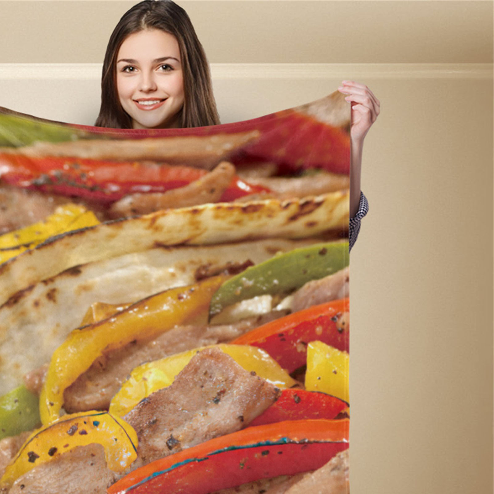 Bl651 Personalisierte Humorvolle Speisenabdeckung, Größe 80x100cm, 4er-set.